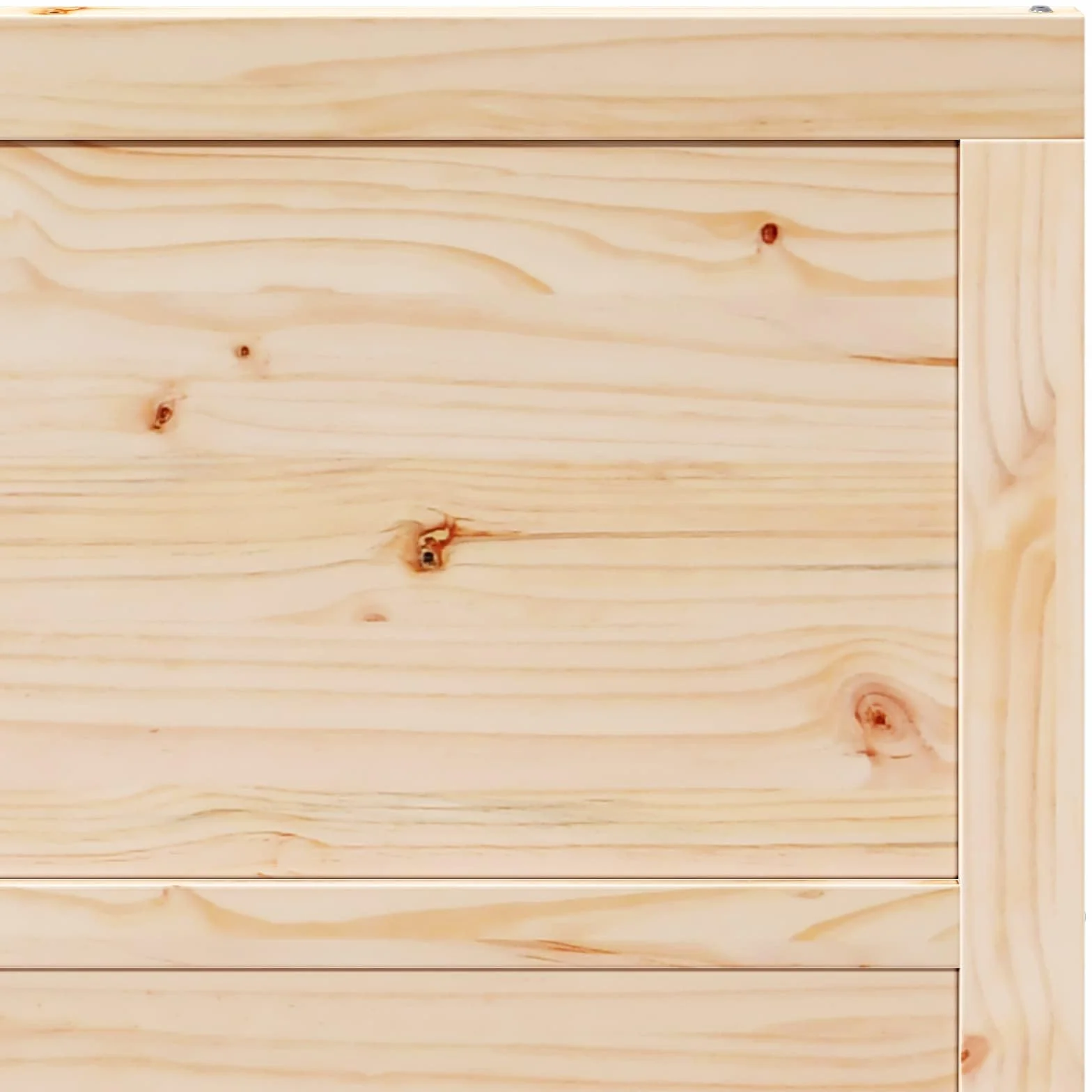 vidaXL Puerta Corredera Natural 100 x 208 cm Madera de Pino Maciza, Sala, Puerta corredera Moderna, Separador de Madera, riel Ajustable, Entrada de Pino ahorrando Espacio