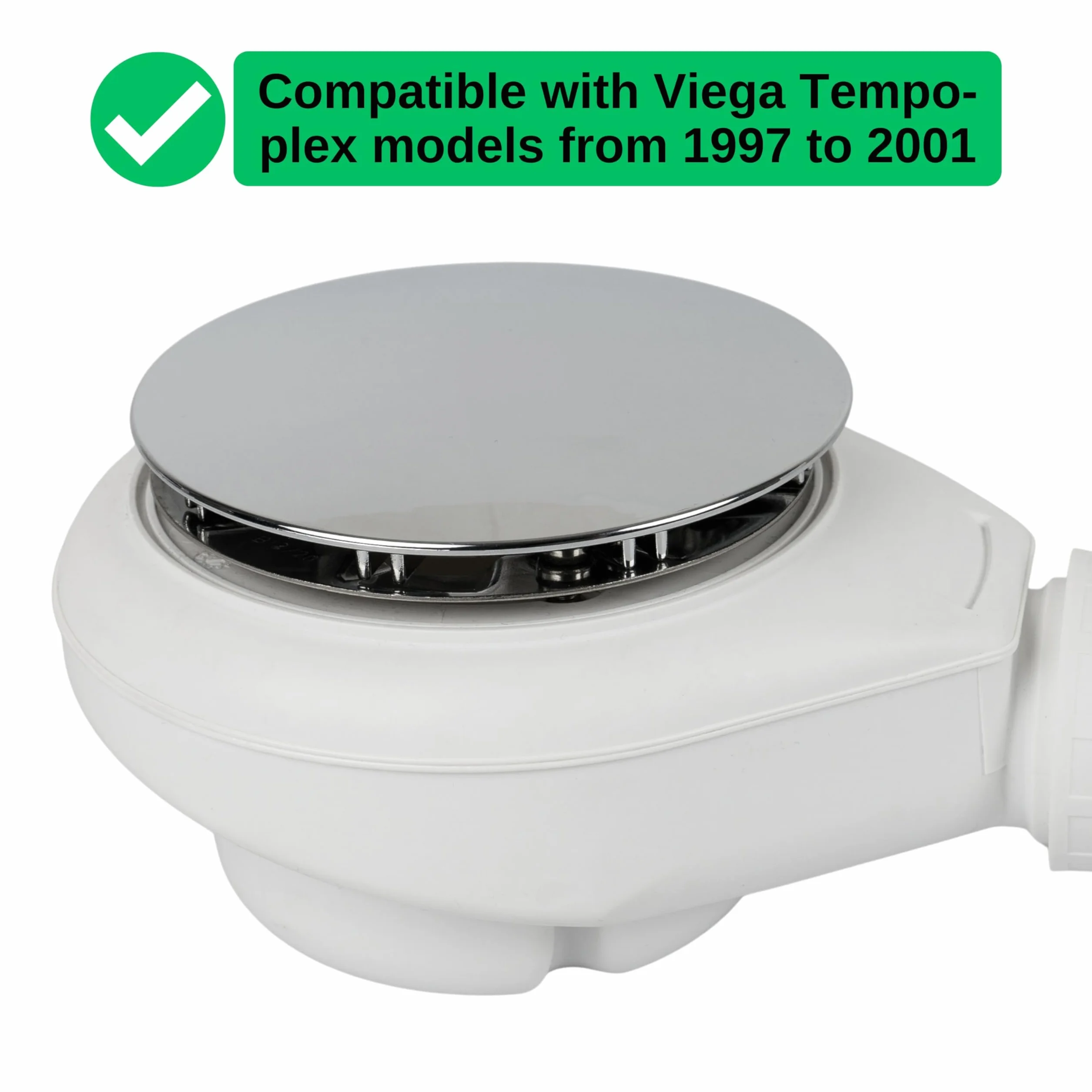 Junta de tubo de inmersión repuesto 2 pzs compatible Viega Tempoplex 6956.1-821 DE 80 mm DI 75 mm grosor 2.5 mm