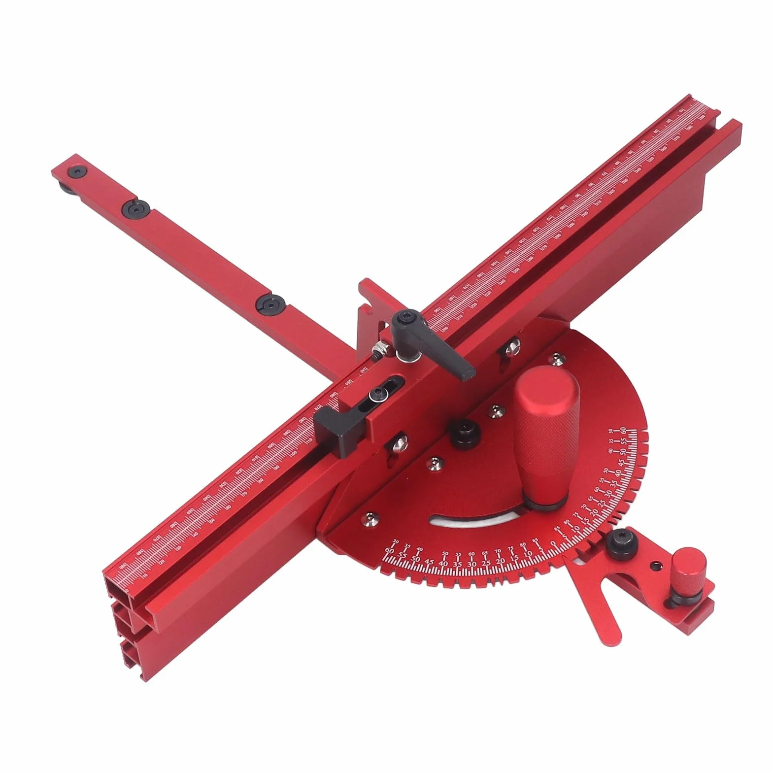 Sierra de Mesa de Aleación de Aluminio Calibre de Inglete 30mm 45mm para Pista en T