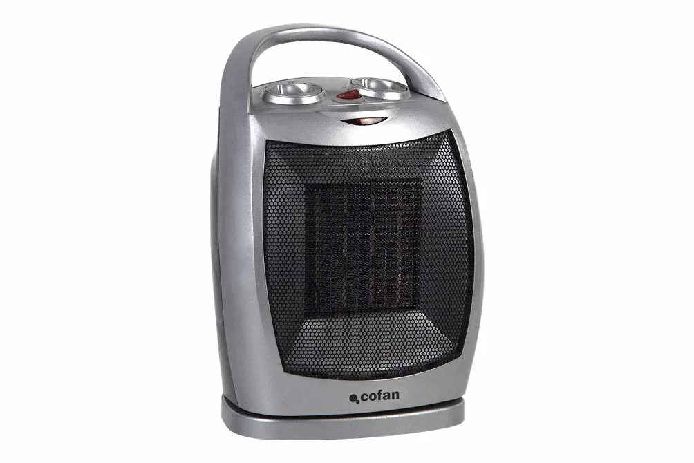 Cofan Termoventilador Eléctrico | Modelo Finlandia | Doble Función de Calor 750-1500 W | Calefactor Cerámico PTC