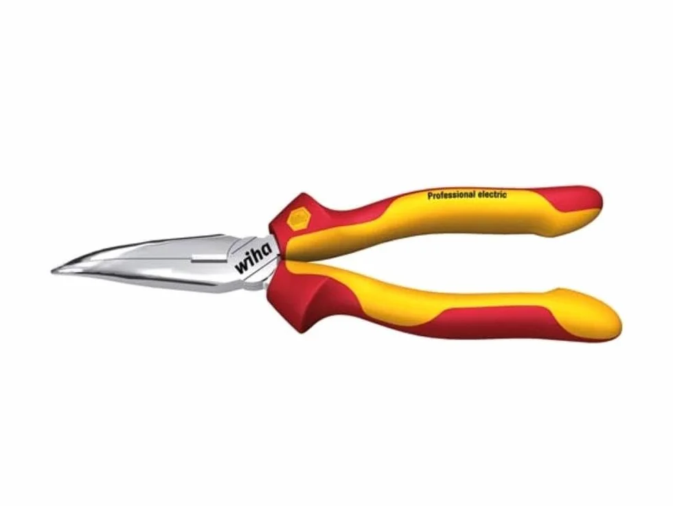 Alicates de boca semi-redonda Professional electric Z 05 1 06 160mm Prof. elec; Flachrundzange, gebogen