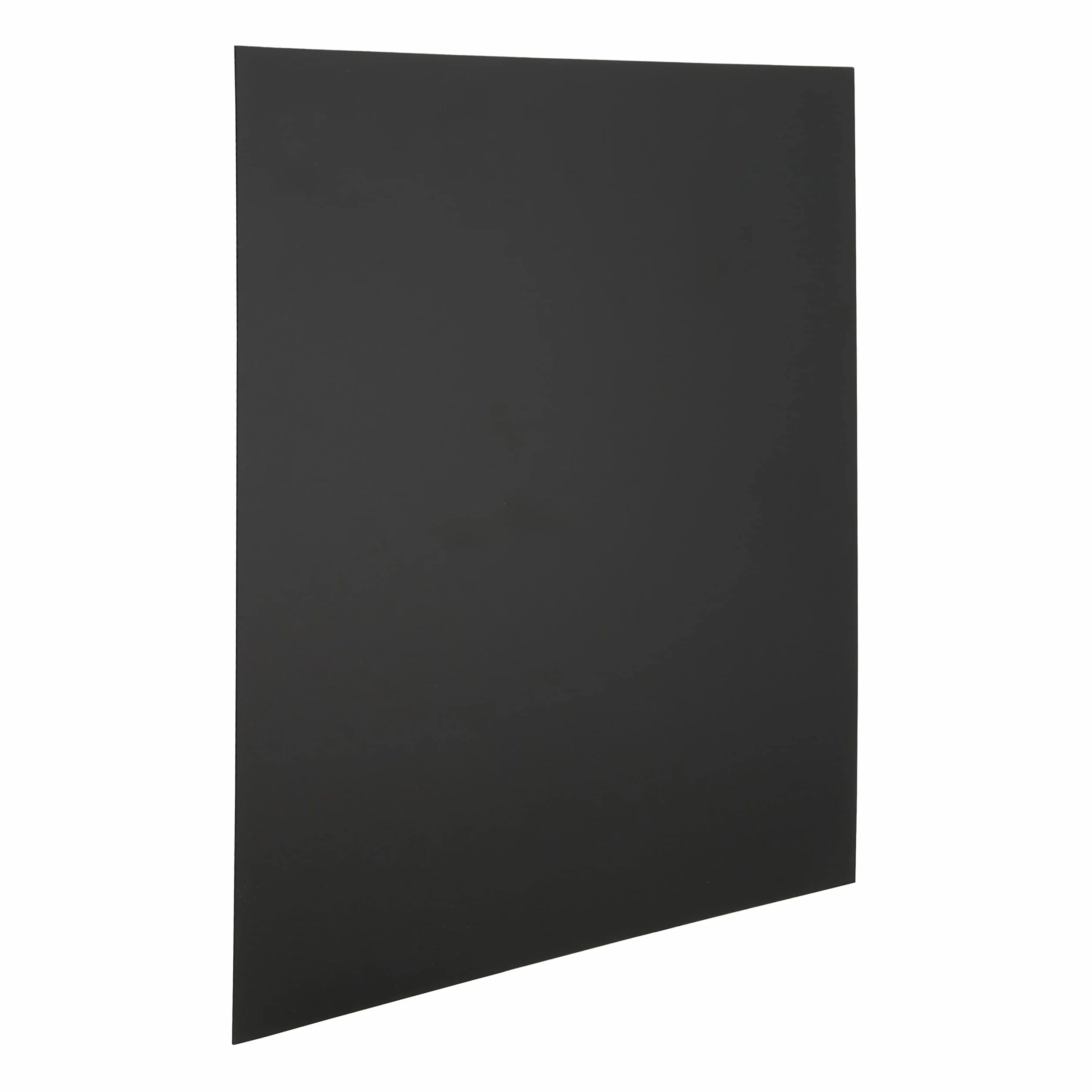SECURIT Set de 6 Pizarras de Pared Sin Marco 40x40 cm Negra para Rotulador de Tiza Líquida