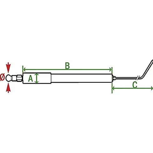 Franco belge - 2 Electrodos encendido STELLA11 - : 124331