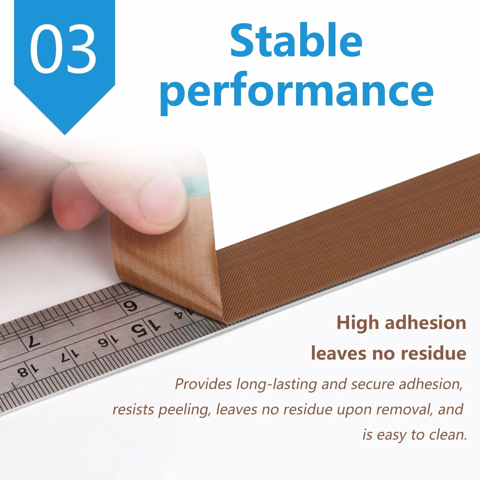 MUZIT Cinta de teflón, cinta PTFE resistente al calor autoadhesiva tela adecuada for reparación componentes, espesor 0,13 mm(Width：200mm)