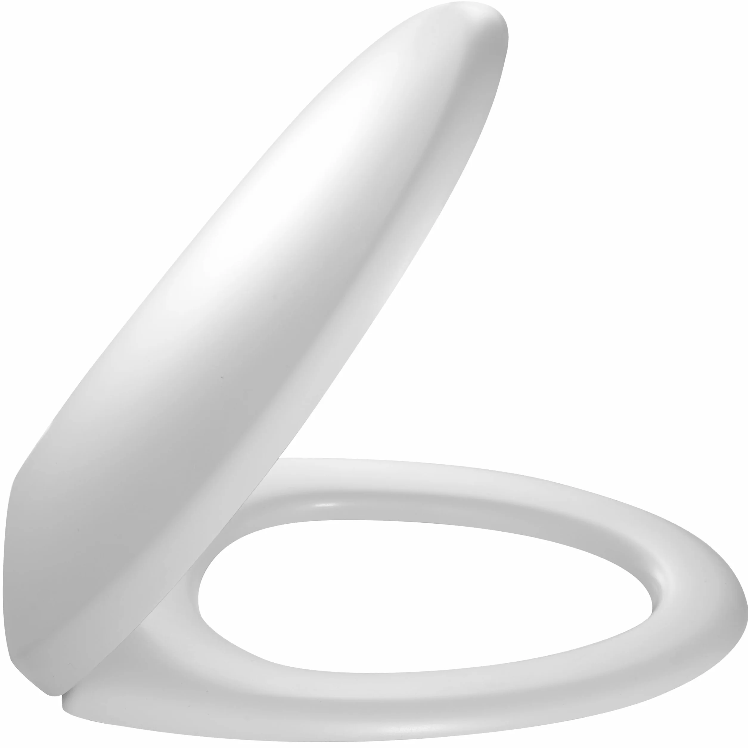 JACOB DELAFON Asiento inodoro OLA/PATIO caída normal Thermodur Bisagras metálicas inoxidables Blanco E4303-00