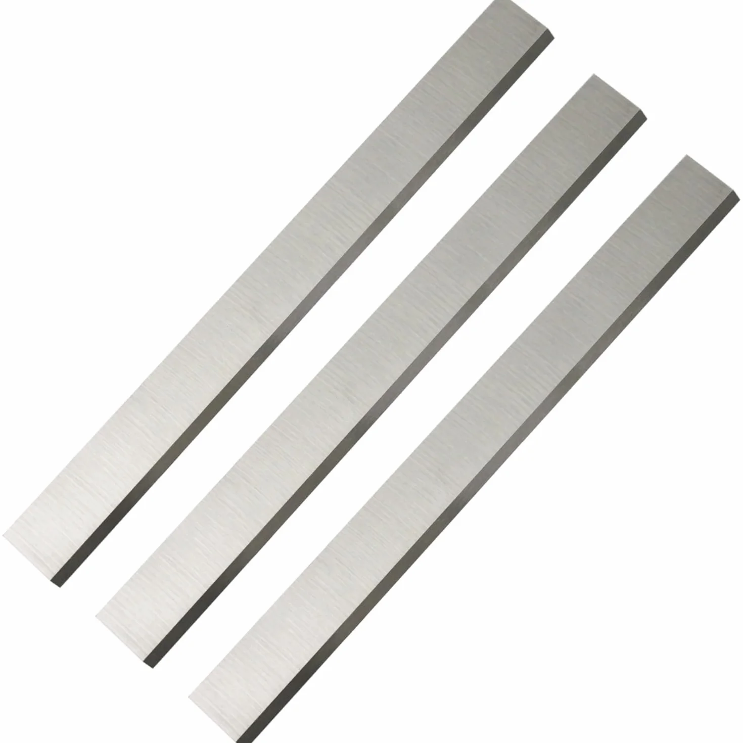 Cuchillas cepilladoras HSS de 300 × 20 × 3 mm Cuchillas de repuesto for cepilladora de superficies de espesor - Juego de 3 piezas