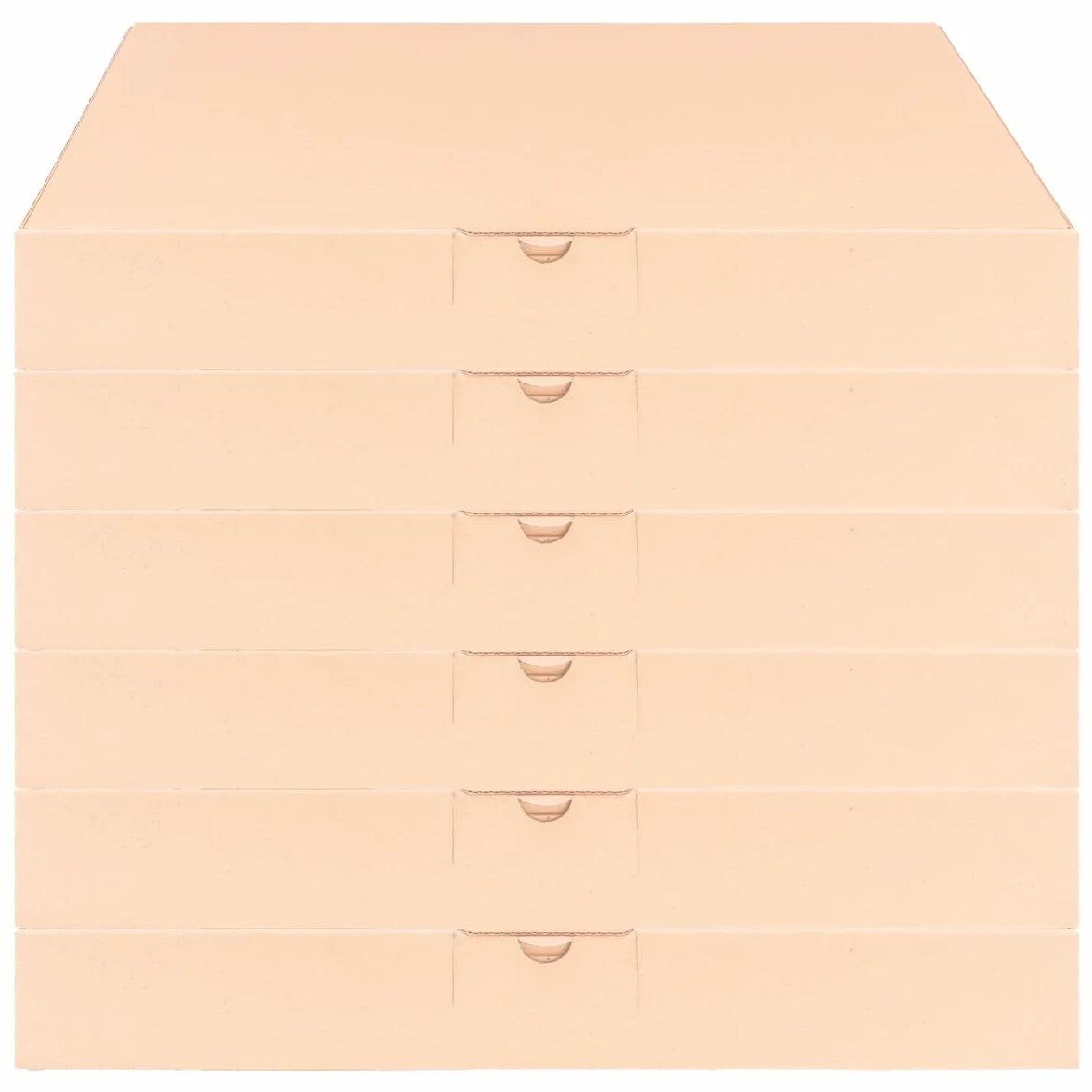 Caja para maxi-cartas 35 x 25 x 5 cm embalaje de cartón marrón 100 unidades