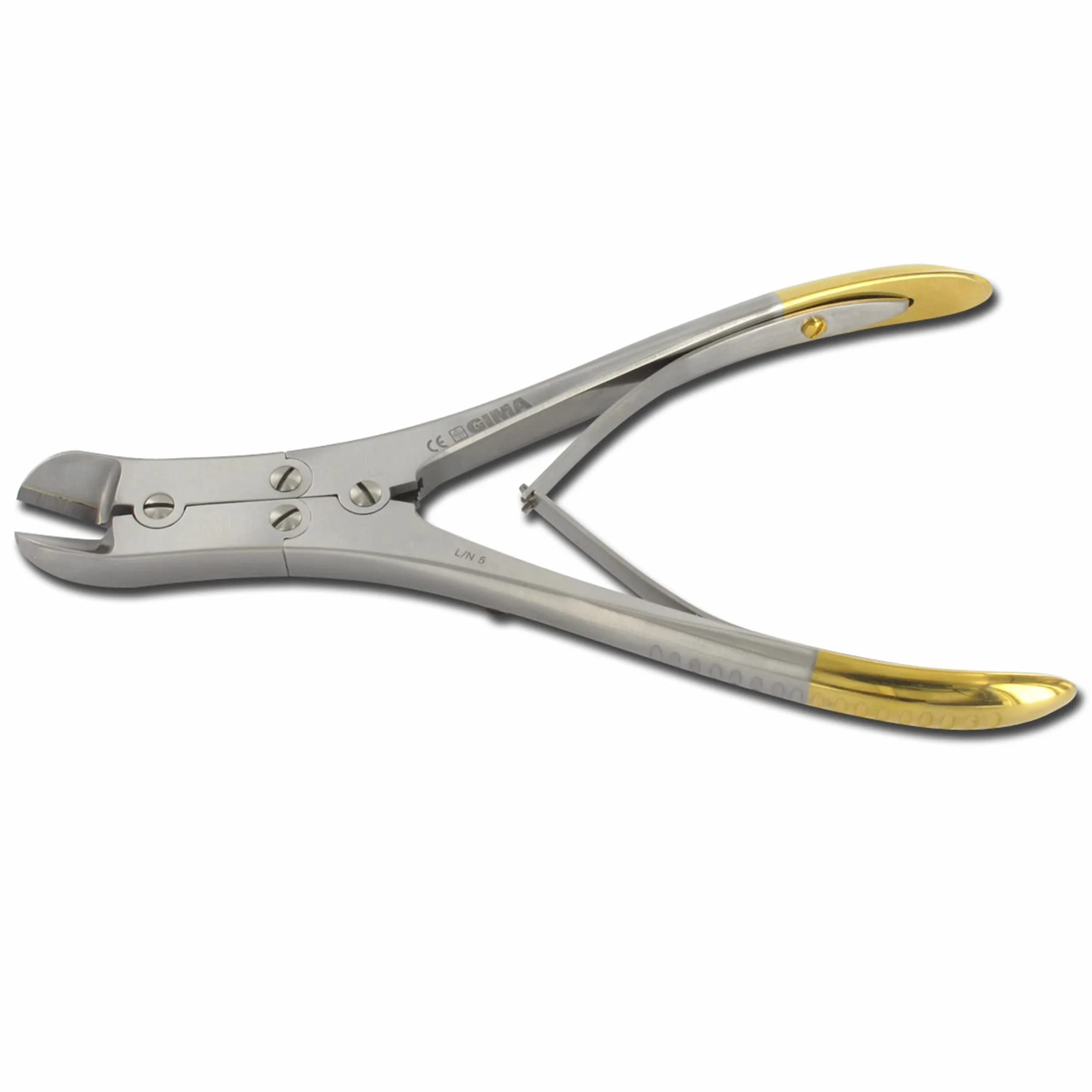 Gima - Alicate corta alambre, 18 cm, para cables 0-6 mm, mandíbulas de carburo de tungsteno, línea Gold, diseñado para garantizar precisión y fiabilidad, 26571