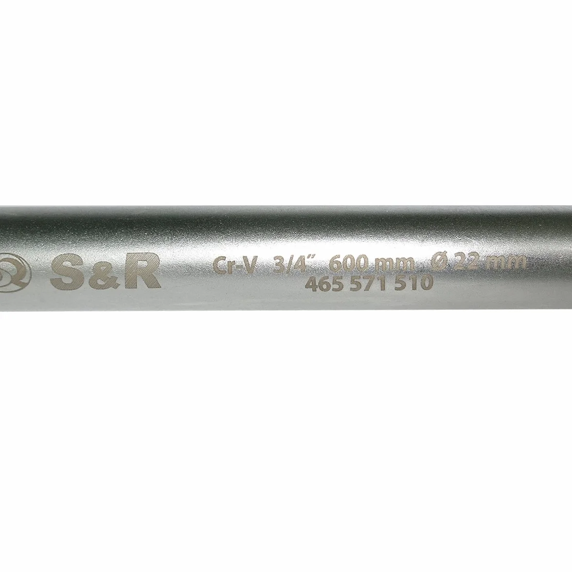 S&R Mango Articulado Llaves de Carraca Tuerca Torsión 3/4", Ø 20 mm 600mm, Mango Flexible Deslizante. Extra resistente. Calidad Profesional.