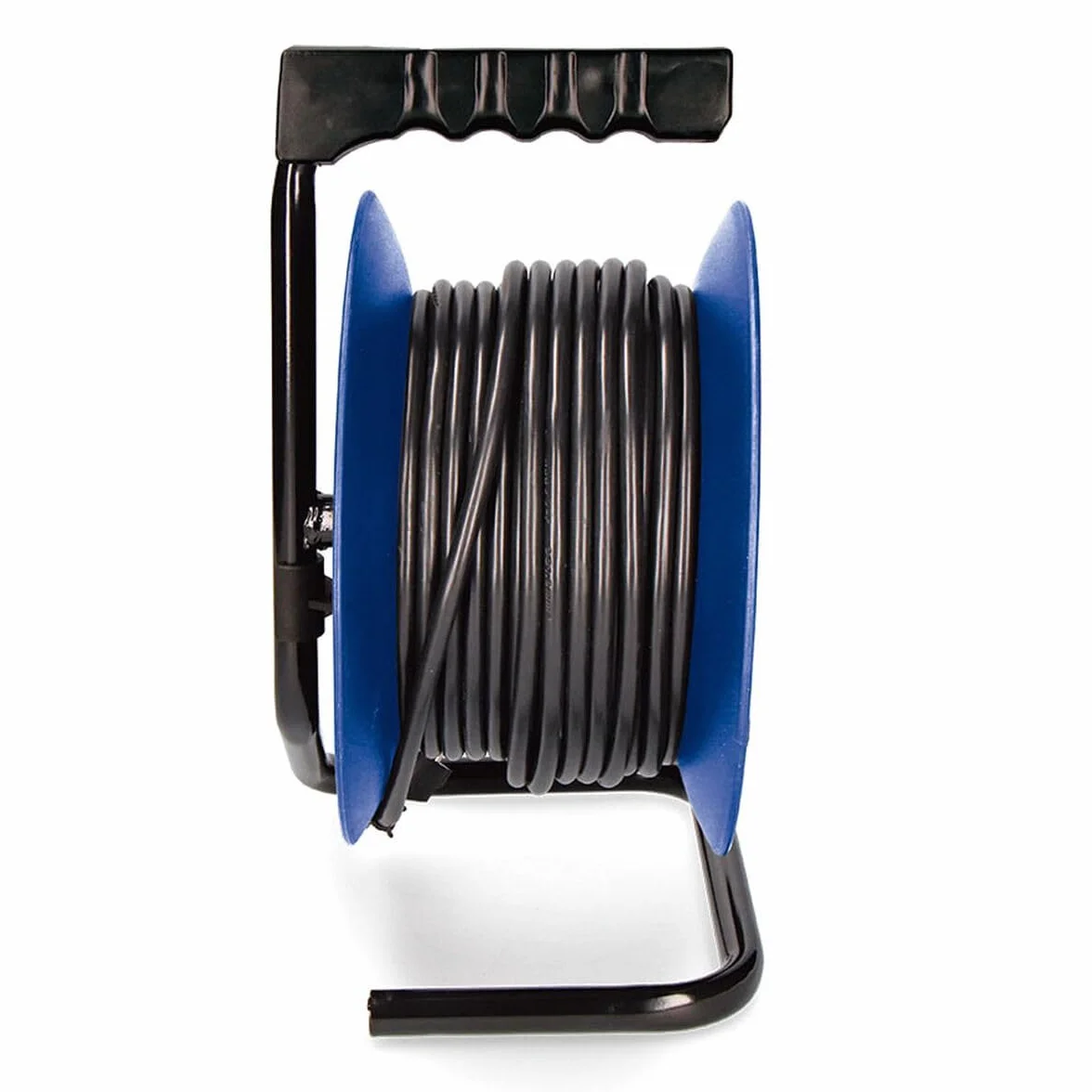 EDM 20115 Enrollacables con Protector Térmico, 25 M, Varios Colores