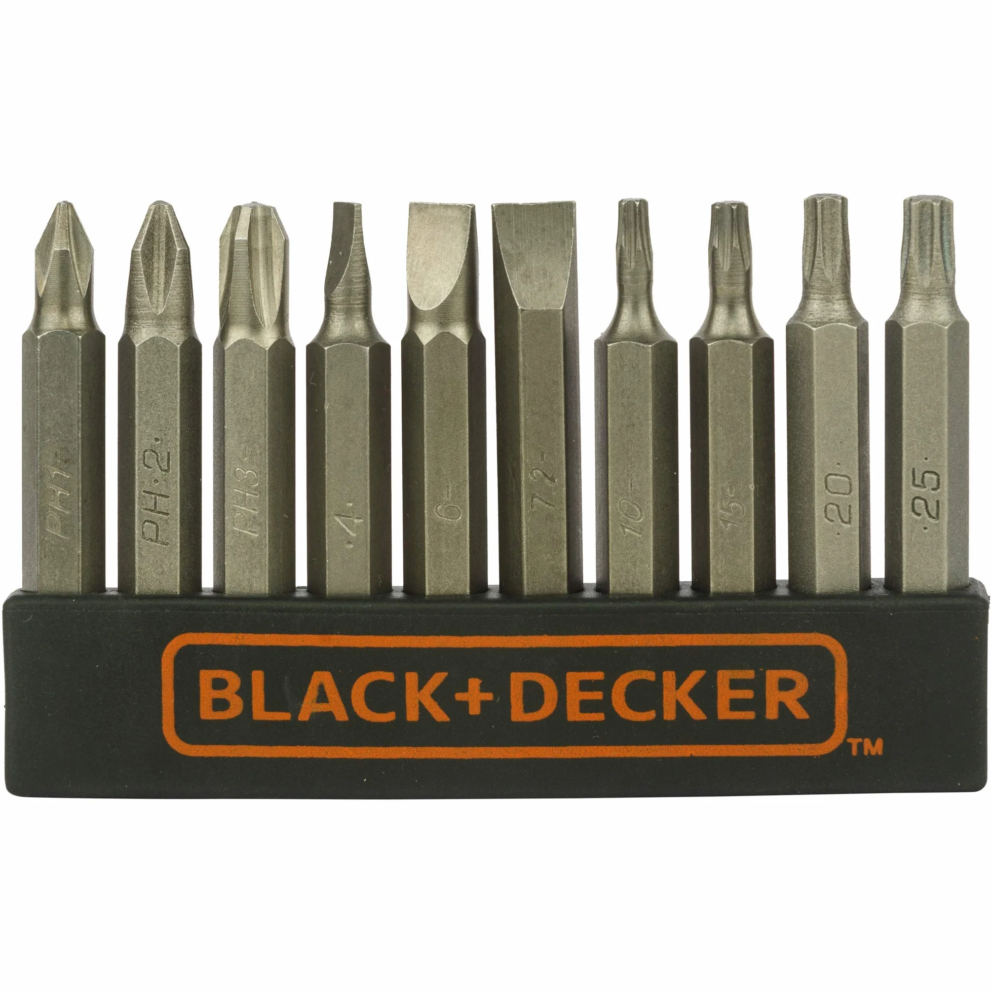 BLACK+DECKER Kit de Herramientas para Automóviles 71 Piezas, Incluye Linterna, Organizador Enrollable, Herramientas Manuales y de Bricolaje, Fácil Almacenaje - A7144