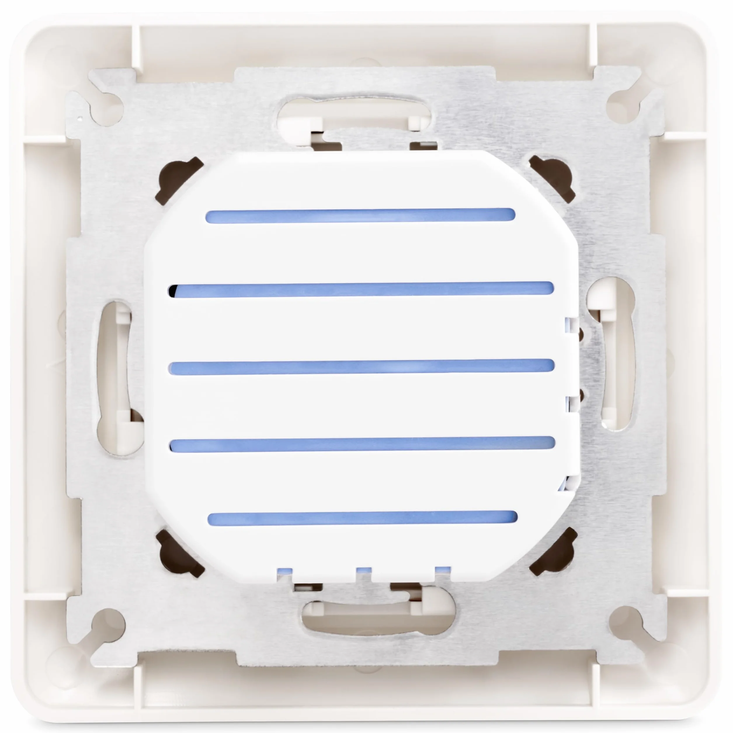 greenandco gc-350 regulador de intensidad LED giratorio | 1-350 W | también adecuado para circuitos con conmutador | función de disparo programable | empotrable | blanco