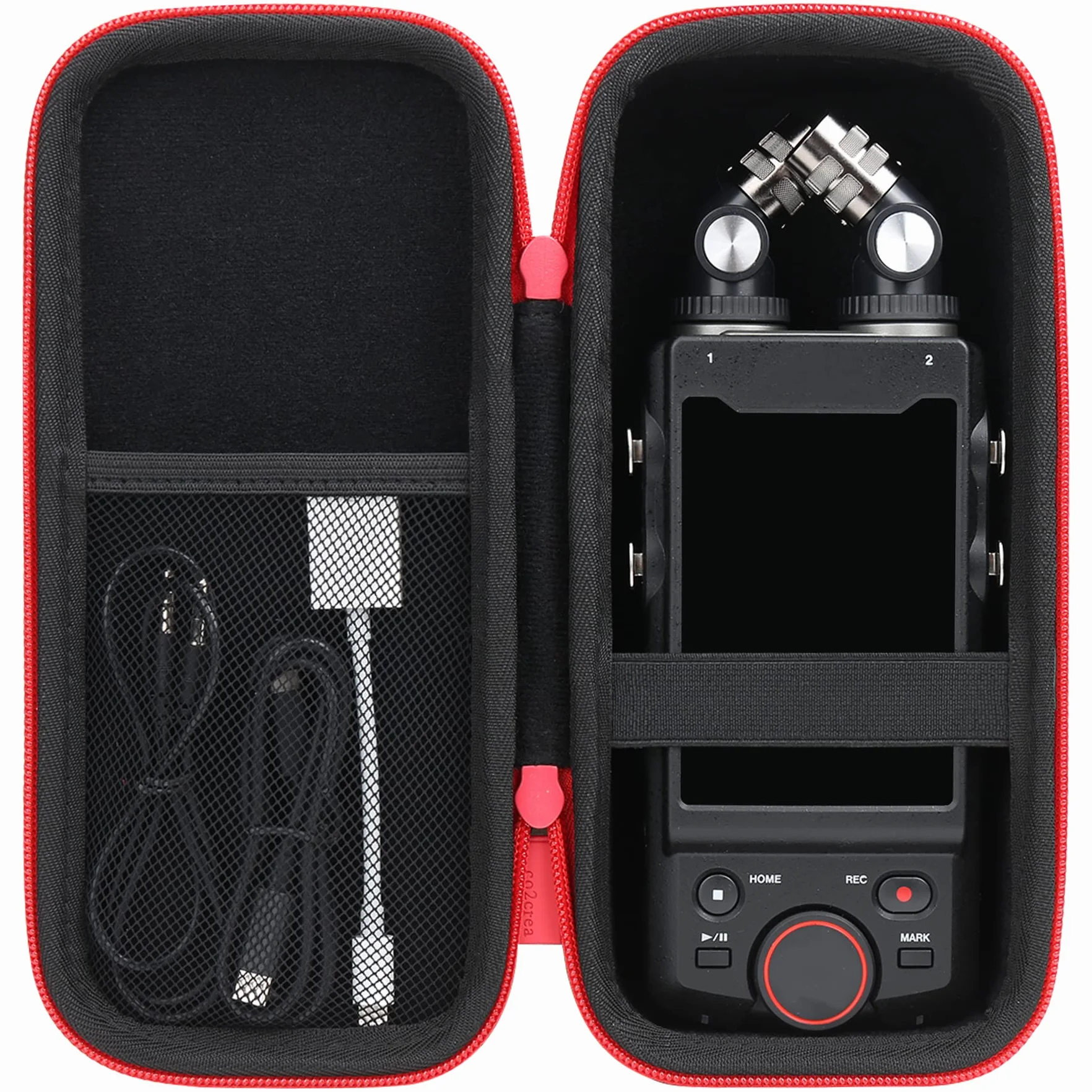 TASCAM Portacaputre X8 Funda Estuche Caja co2CREA Duro Viajar