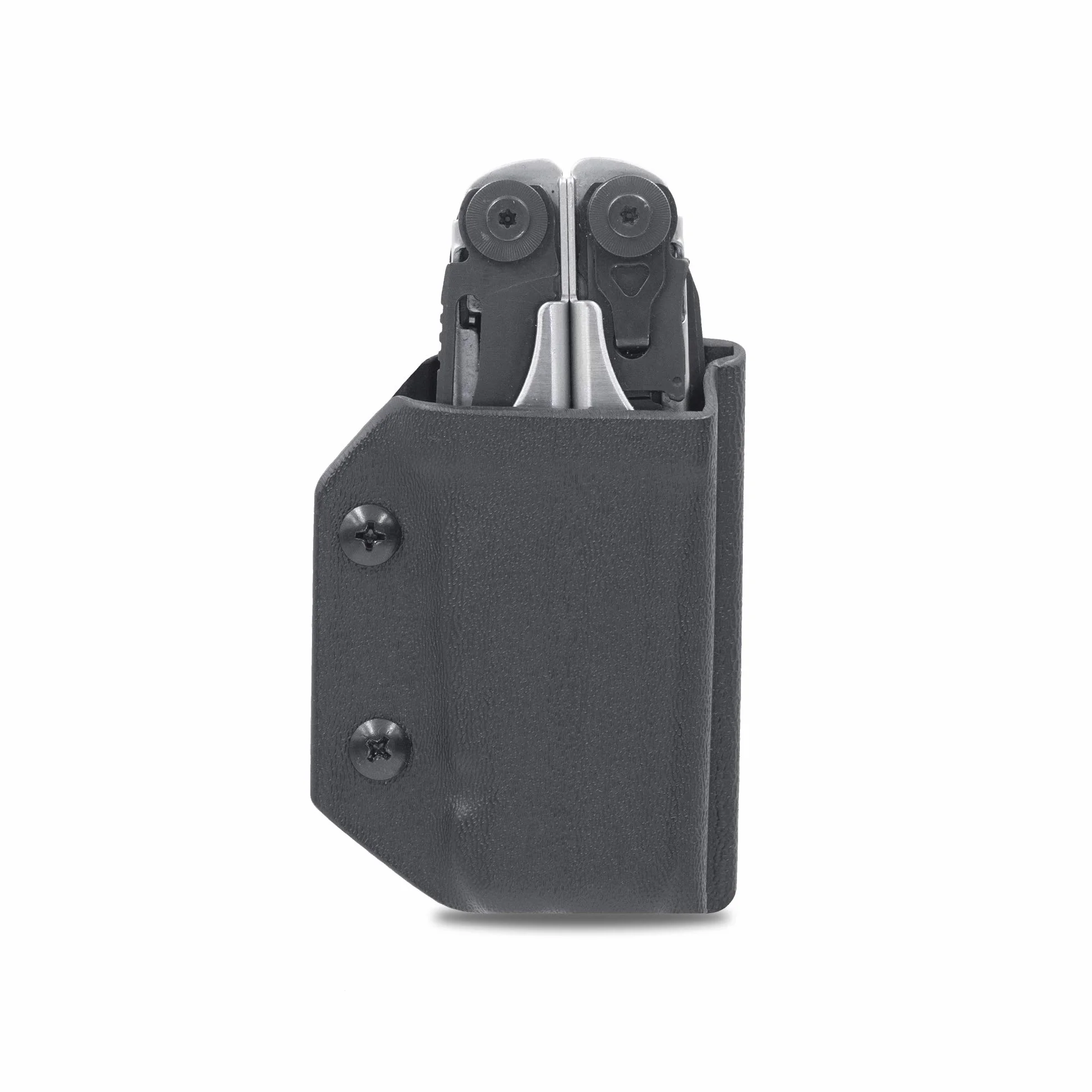 Clip & Carry Kydex - Funda Multiherramienta para LEATHERMAN Surge, Fabricada en Estados Unidos (Multiherramienta no incluida) EDC Multi Herramienta Funda para Soporte (Negro)
