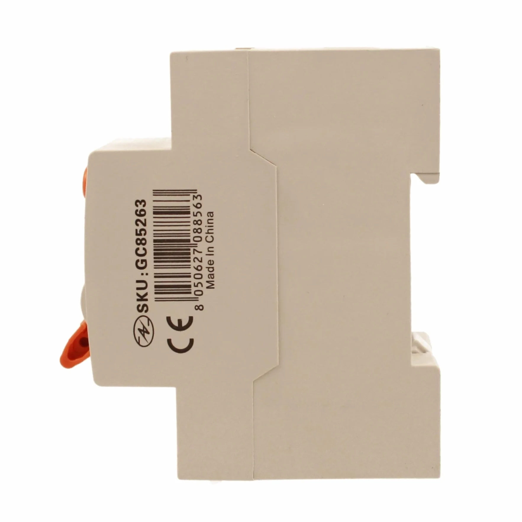 Interruptor diferencial puro selectivo 63A, RCCB Tipo S Clase A, 1P+N 10kA 300 mA, retraso 500 ms, 2 módulos DIN 230 V AC, certificado IEC61008-1, serie PR8HM electromagnético