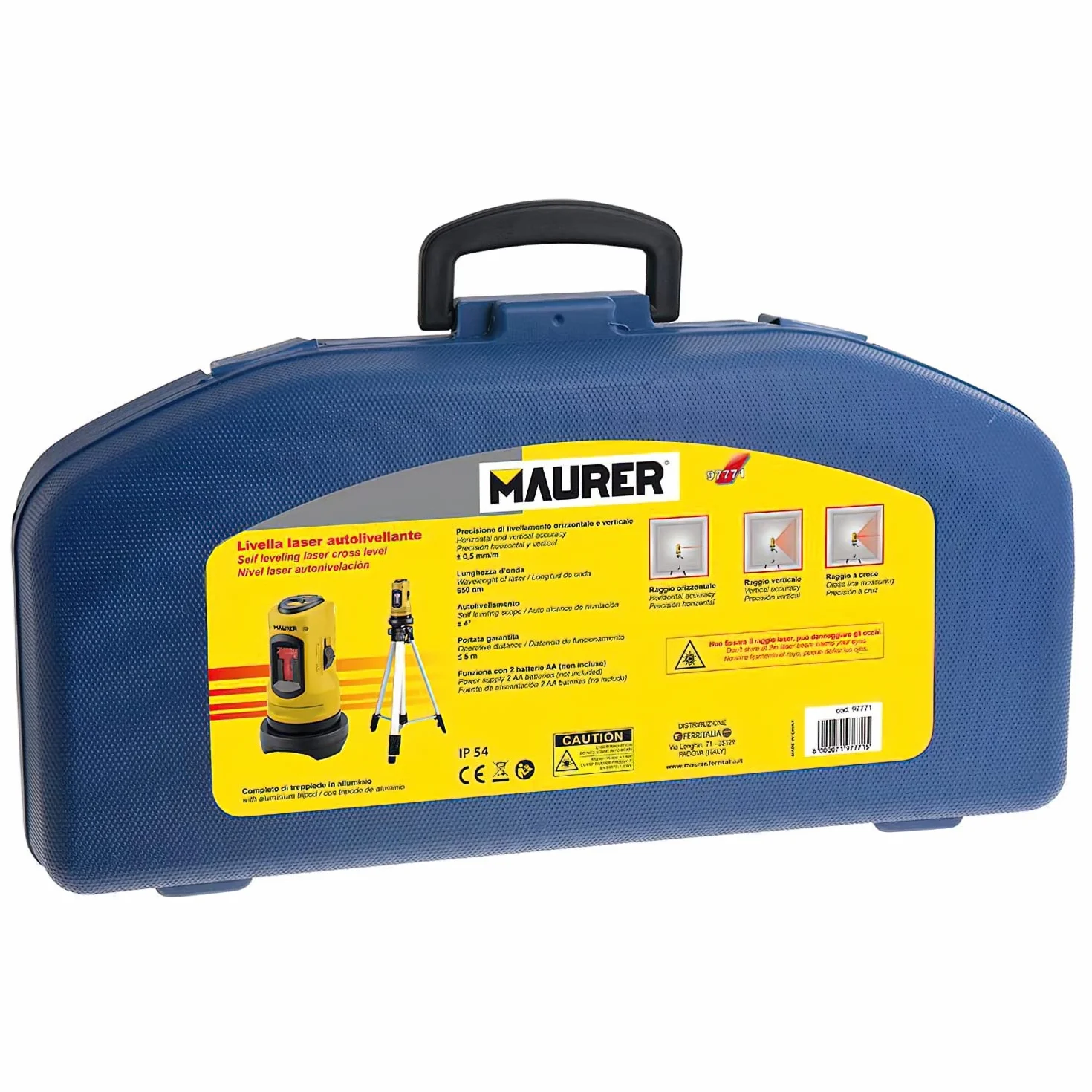 Nivel Laser Maurer Con Tripode