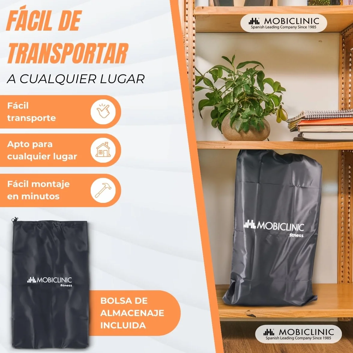 Mobiclinic® Fitness, Bañera de Hielo, 350l, Recuperación Muscular, para Deportistas, 83x83x75cm, Artic, Portátil, Terapia Dual, Bolsa Transporte, Cojín Inflable y Tapa, Borde