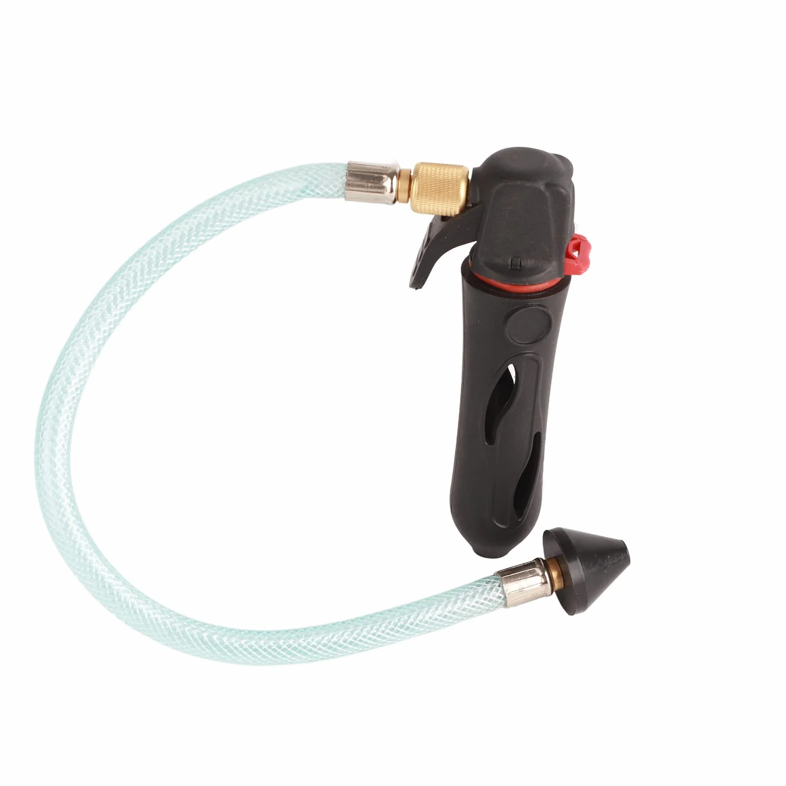 Pistola de Drenaje para Líneas de Condensado de CA, Cartucho Roscado de CO2, Pistola de Drenaje Gallo, Limpiador Blaster para Líneas de Condensado de CA con Manguera de Drenaje,