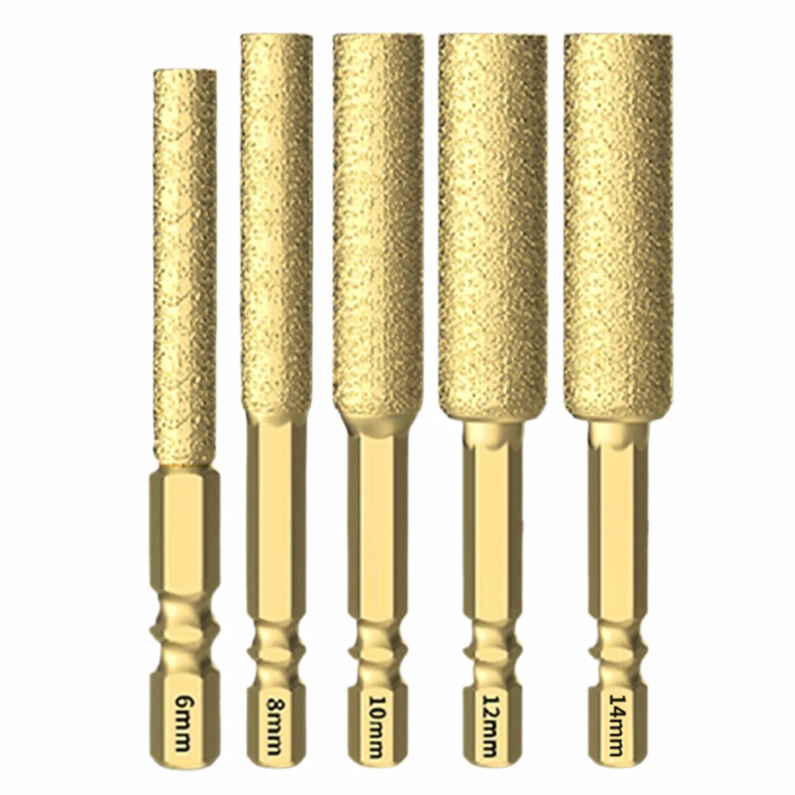 Brocas Para Azulejos Herramientas Para Perforar Y Lijar Vidrio | Juego De Brocas Para Materiales Duros Para Reformadores Fontaneros Electricistas Trabajos en Hormigón y Piedra Proyectos de