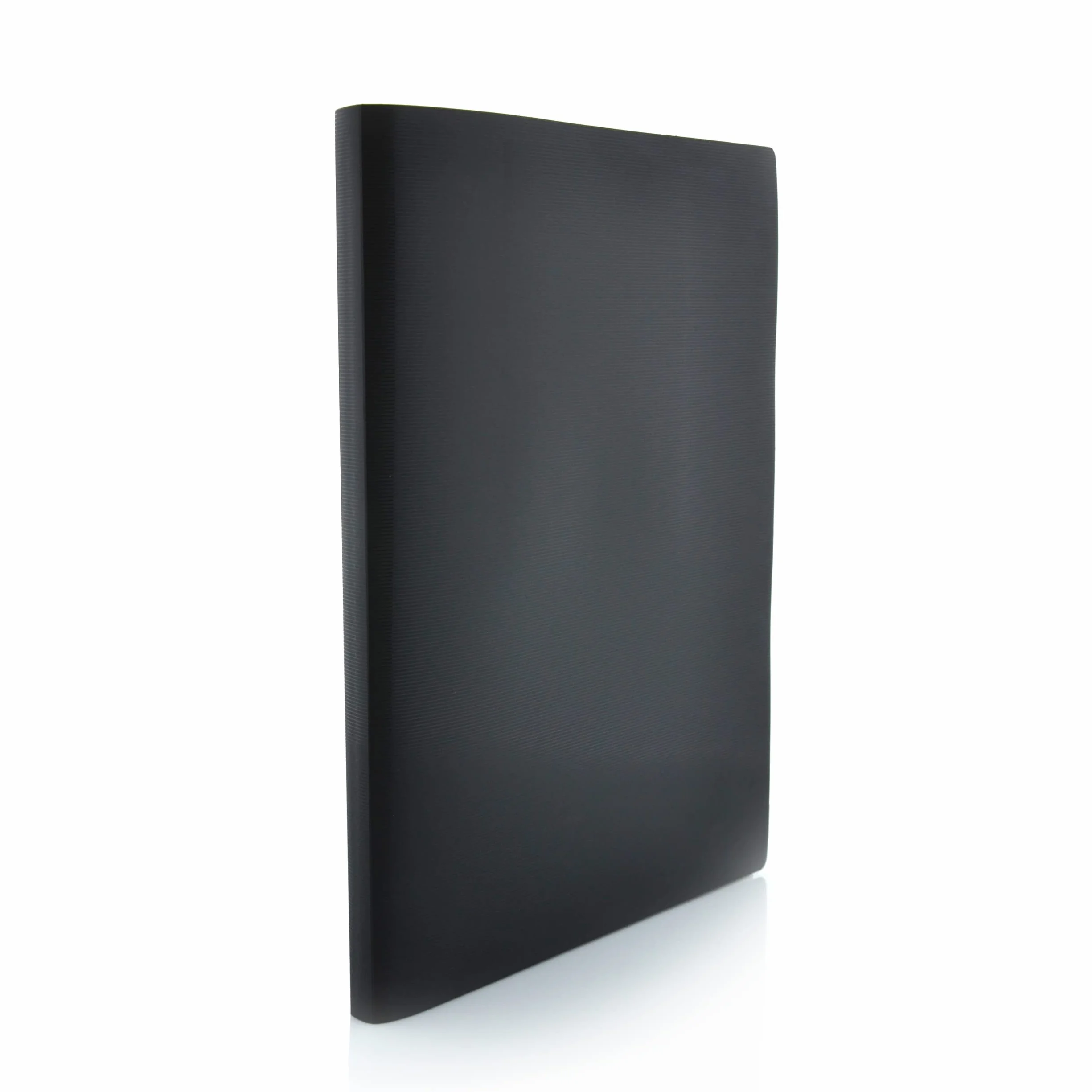 Office Box Carpeta de Fundas Active A3 Vertical 40 Fundas Ultra Cristal Reciclable Negro