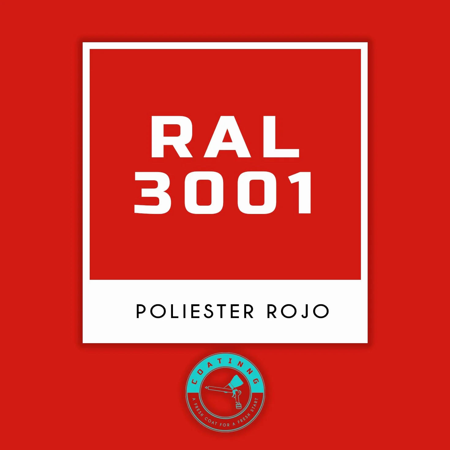 Pintura en polvo electrostática rojo,pintura recubrimiento en polvo poliéster-powder coating paint termoendurecible-esmalte termoconvertible-pintura eléctrica al horno (ROJO_RAL3001)
