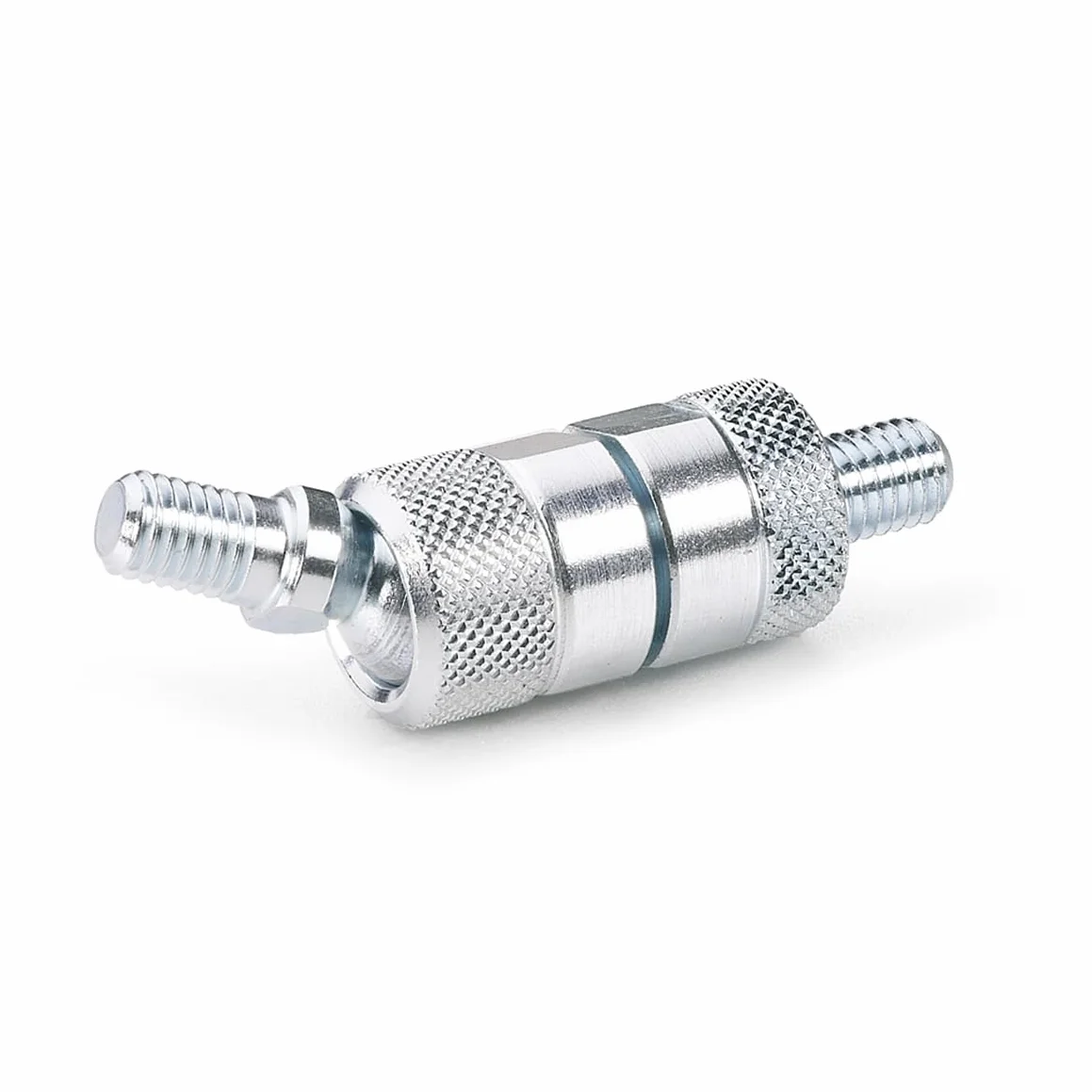 Ganter Normelemente | Articulación esférica | Bola y lado de montaje con tornillo M8 | Acero | GN 782-M8-KS-2