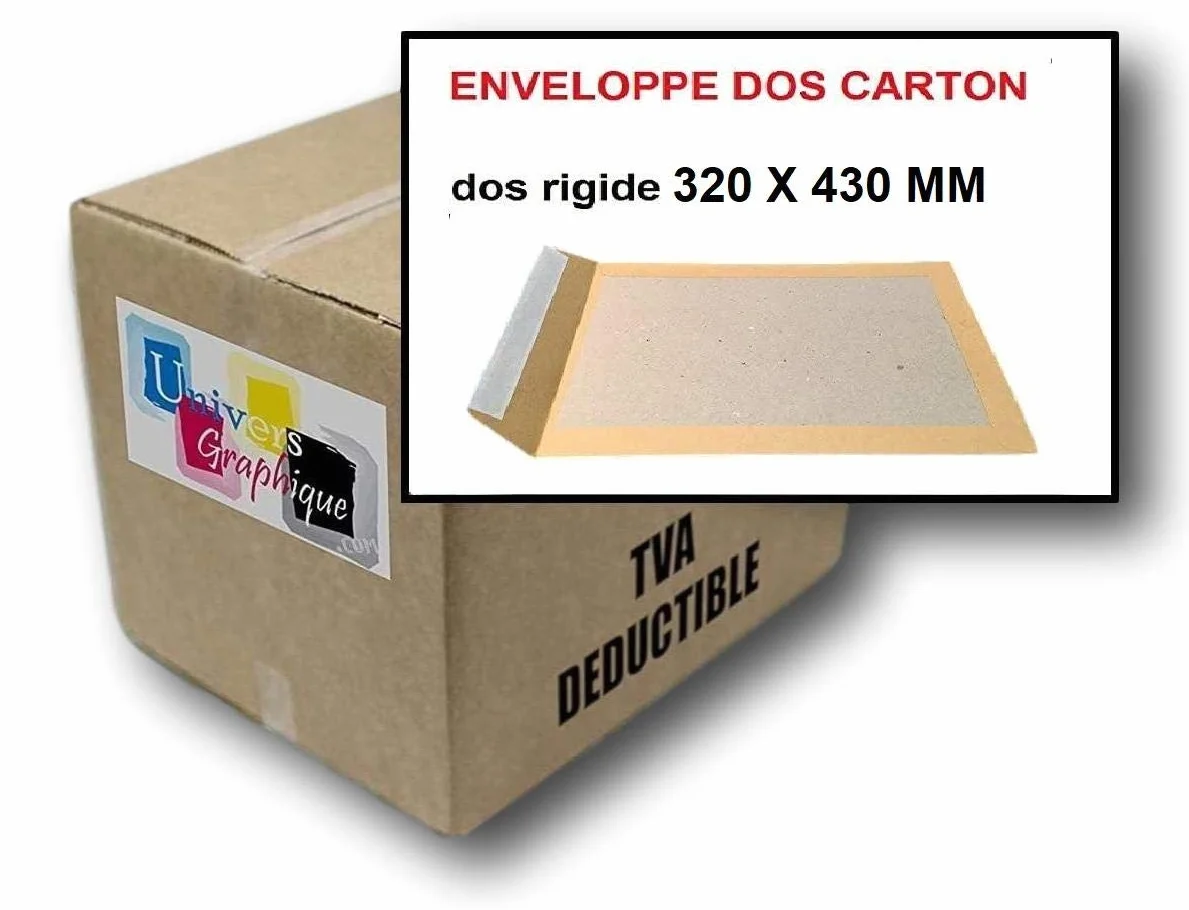 Sobres de cartón rígido C3 A3 320 x 430 mm Brown para envío