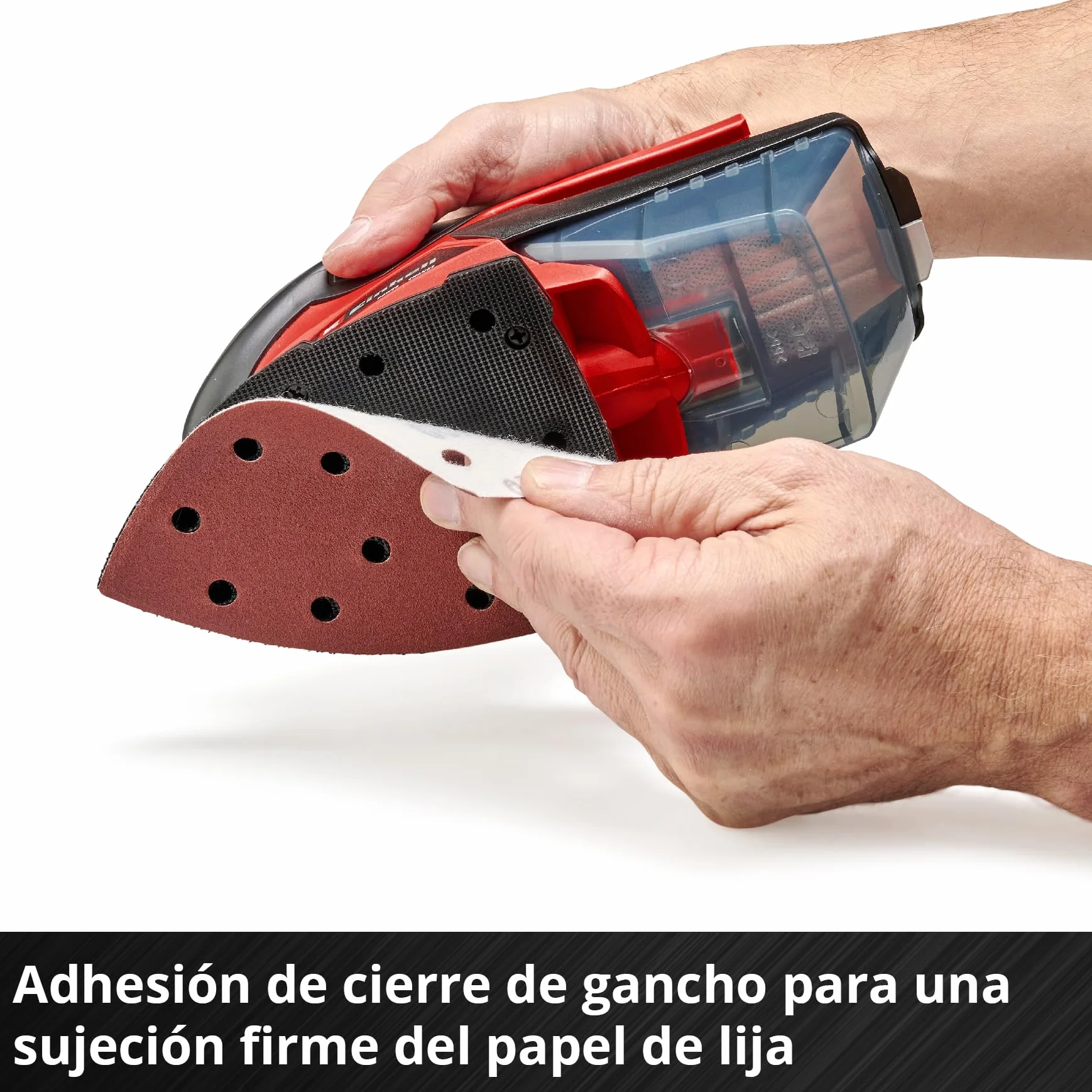 Einhell Lijadora múltiple TE-OS 18/150 Li-Solo Power X-Change (24.000 r.p.m., caja colectora de polvo, adaptador de aspiración de polvo, sin batería ni cargador)