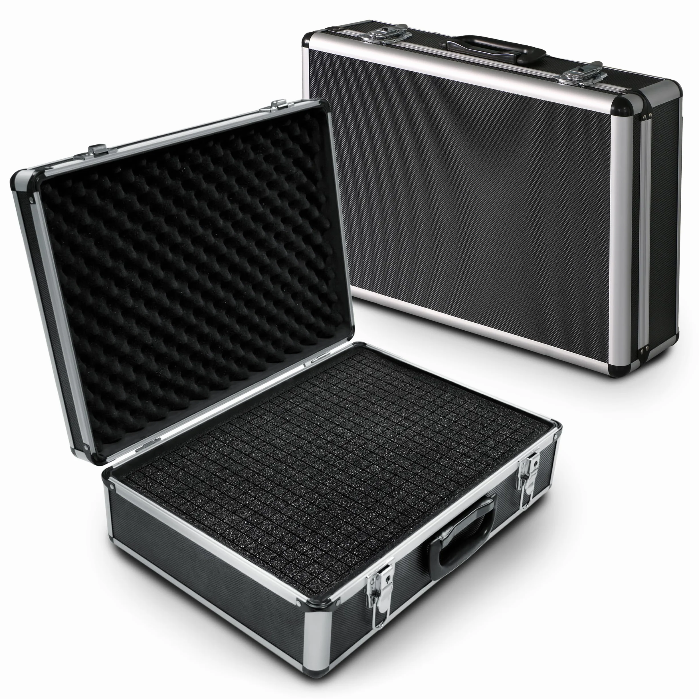 PeakTech P 7310 Maletín universal para instrumentos de medición, resistente, con cerradura