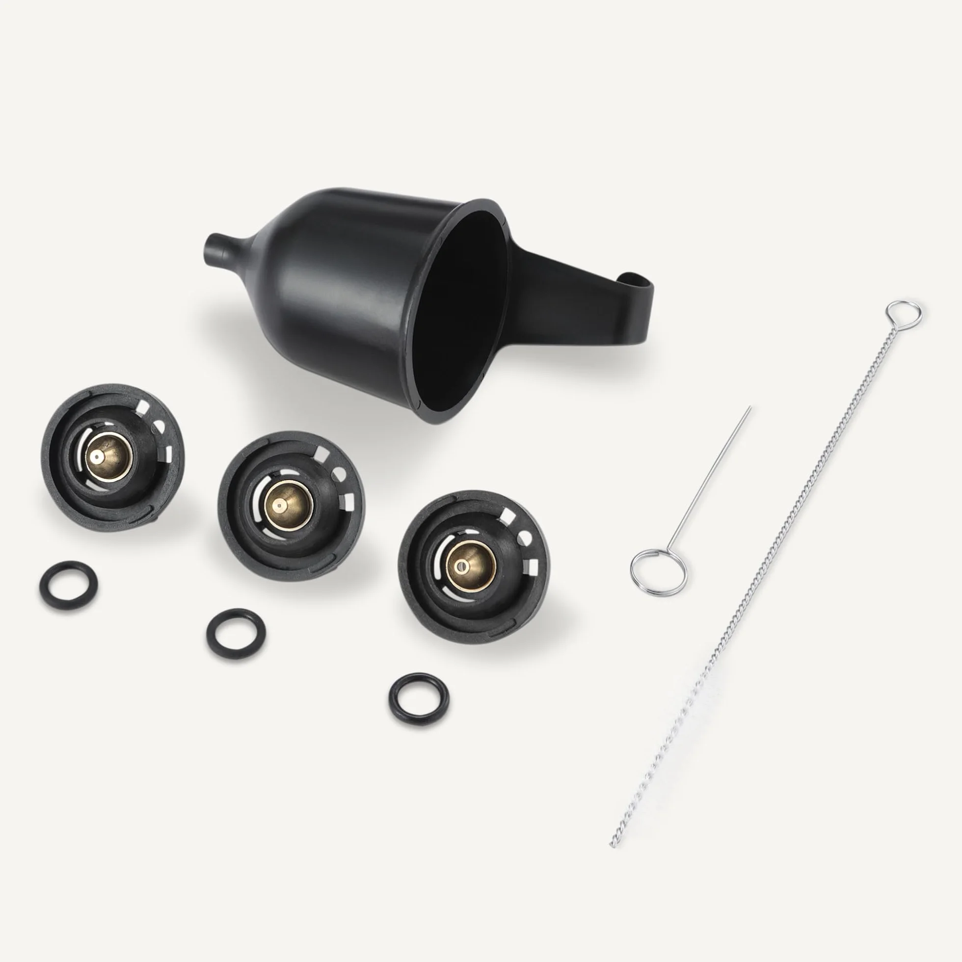 Amazon Basics Pistola Pulverizadora Eléctrica 700W con Depósito de 1.200ml, 4 Boquillas y 3 Modos de Pulverización, para Interior y Exterior, Gris
