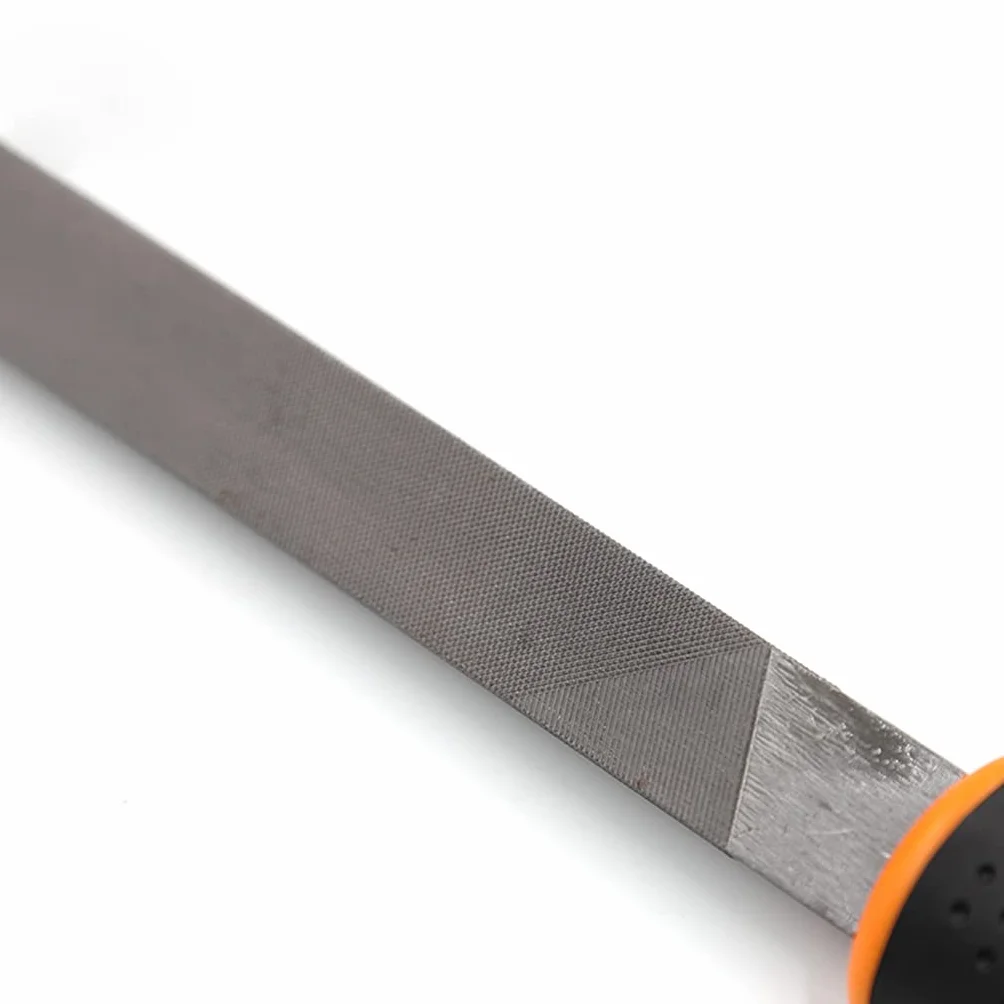 Juego de limas de metal de dientes medios, trabajos de metal, carpintería, lima de escofina de acero, plana para limas triangulares, redondas, cuadradas, semicirculares de metal