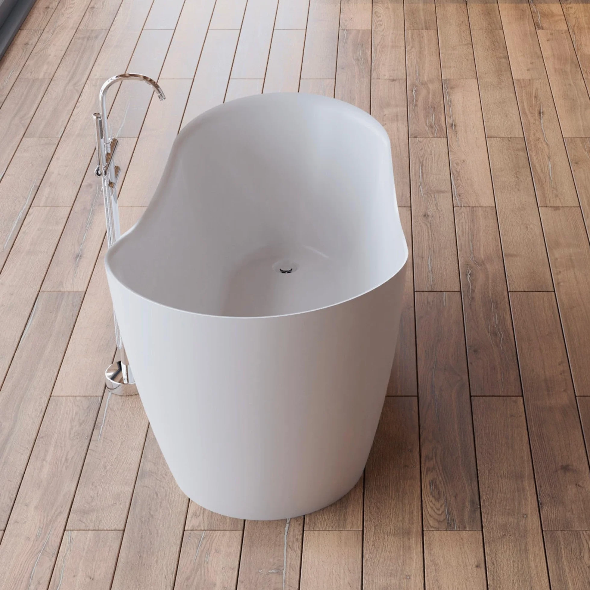 SPALINA Jazz - Bañera exenta Rectangular L. 170 x l. 78 cm