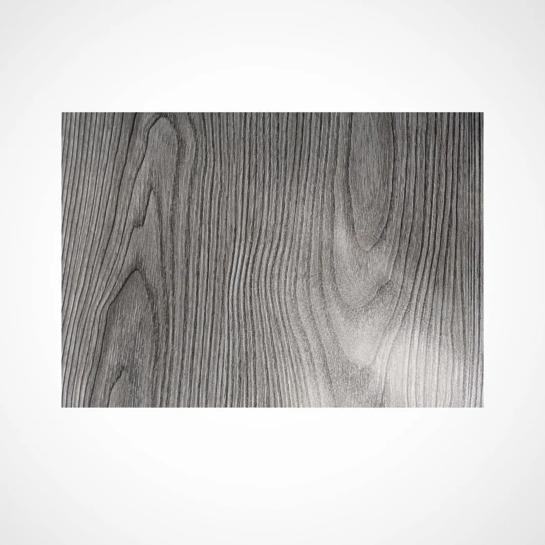 Suelo de Vinilo Para Instalar en Rollo | Suelo PVC Decorativo Hogar, Cocina, Baño, Salón | Suelo Efecto Madera | Suelo PVC Roble Gris Antracita Estriado (140_X_900_CM)