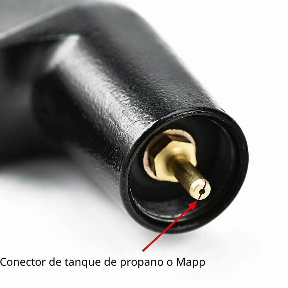 Antorcha de Propano Weytoll Antorchas de Fontanería Portátiles de alta Temperatura para Soldadura de gas de Fontanería Soplete de Soldadura Instantánea Profesional (sin gas)