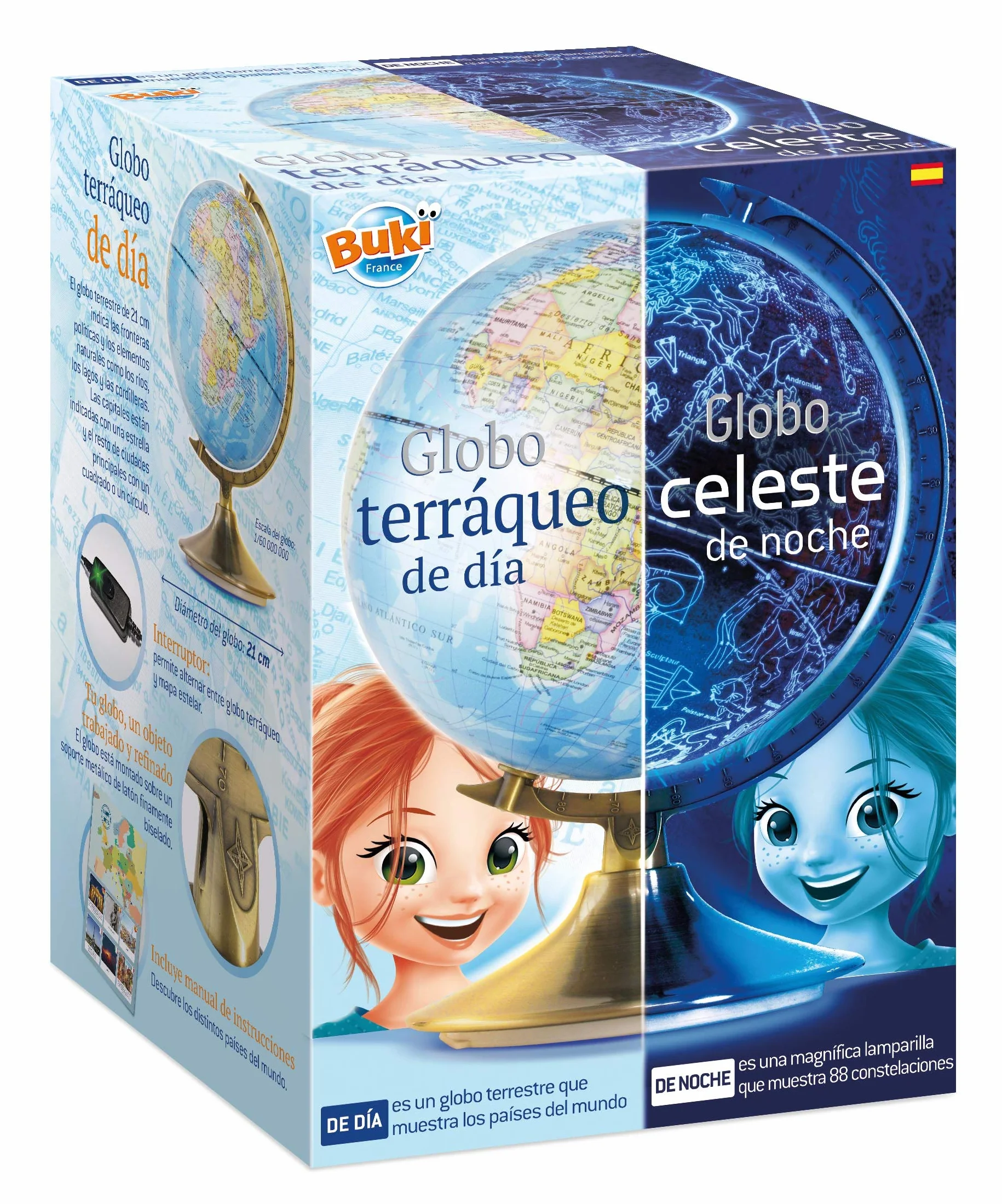 Buki France 7341ES - Globo día y noche