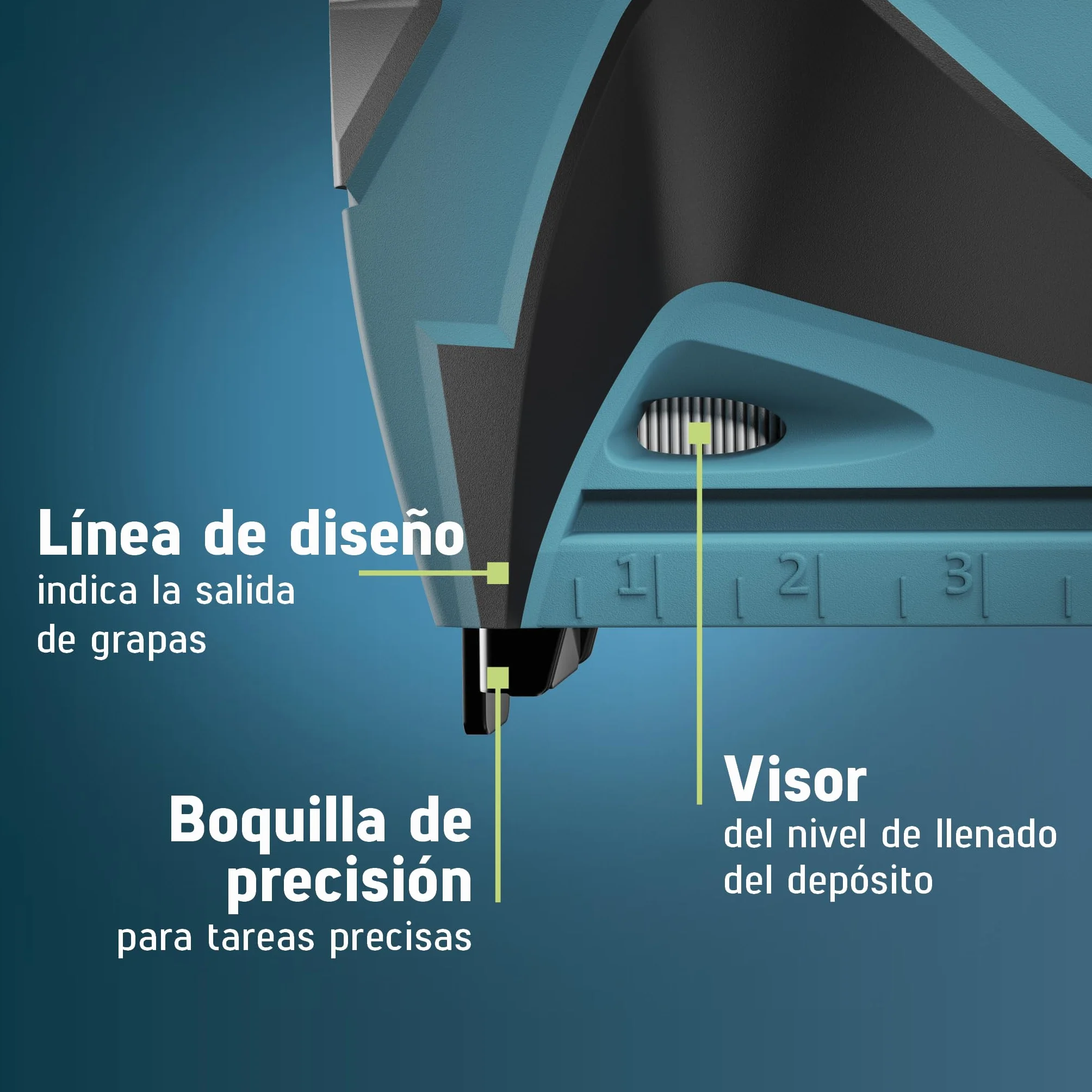 NOVUS TOOLS Juego de grapadora eléctrica J-150 con 1800 grapas, grapadora profesional y pistola de clavos con regulación de la fuerza de impacto, tope de distancia y mecanismo de carga inferior