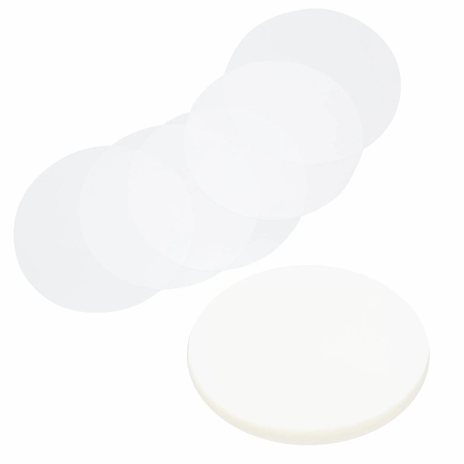 Película Protectora Transparente para Insignias, PVC, 32mm, Redonda, 100 Piezas