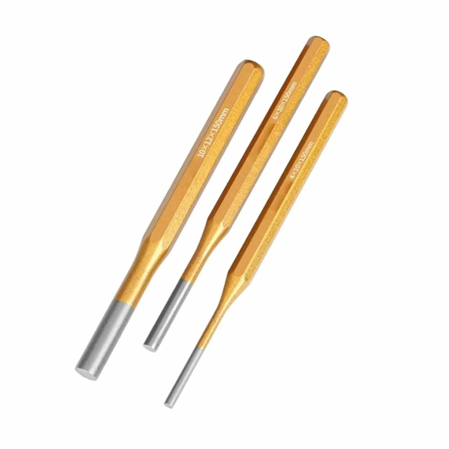 Removedor de punzón redondo 2/3/4/5/6/8/10mm, herramienta rodillo 150mm, cincel alta resistencia for cono mantenimiento maquinaria, 1 Uds(5mm)