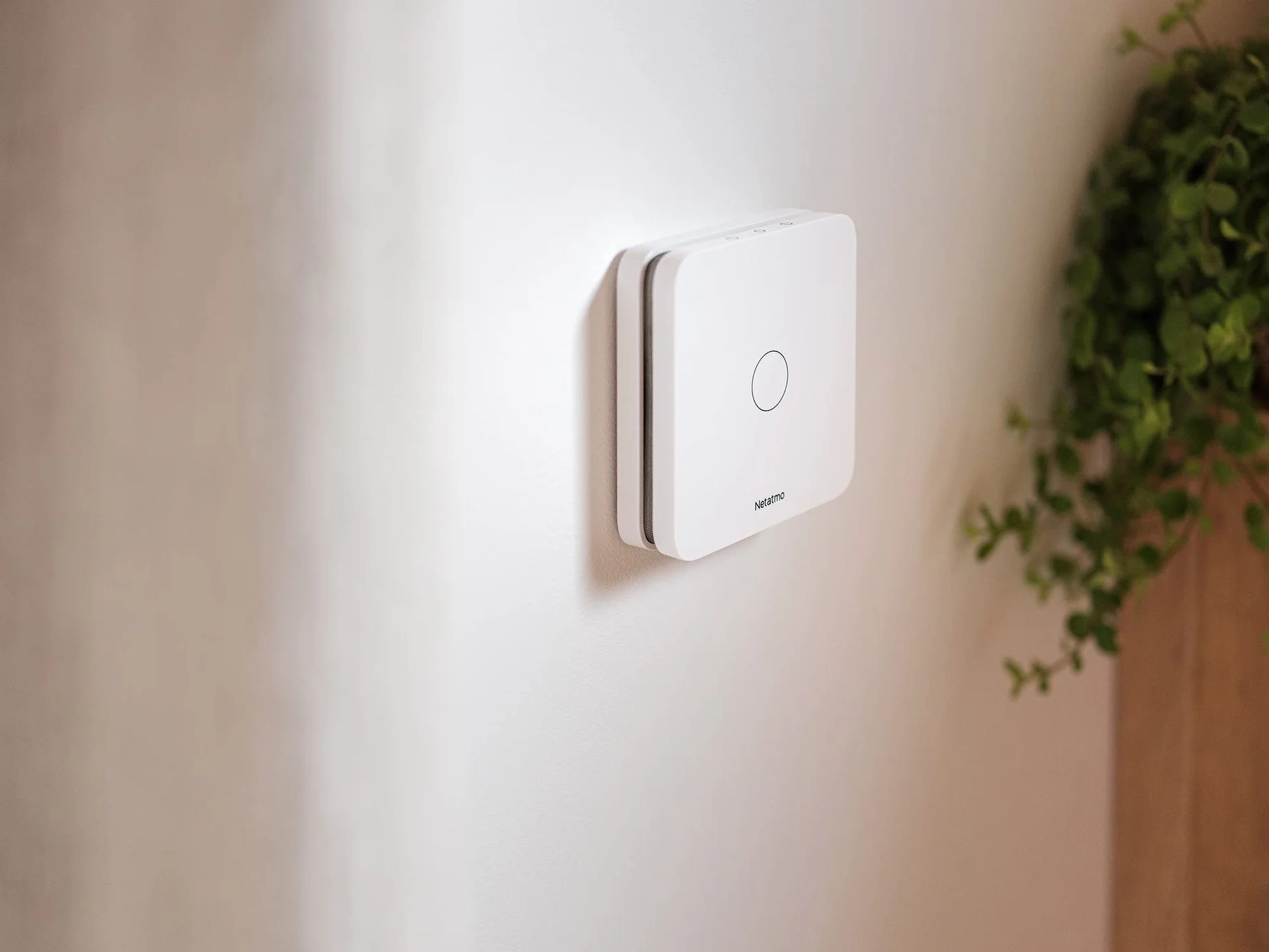Netatmo Detector de Monóxido de Carbono Inteligente, WiFi, 10 años de batería, Alarma de 85dB, Pruebas automatizadas, Sin centralita domótica, Certificado EN 50291 y NF, NCO-EC