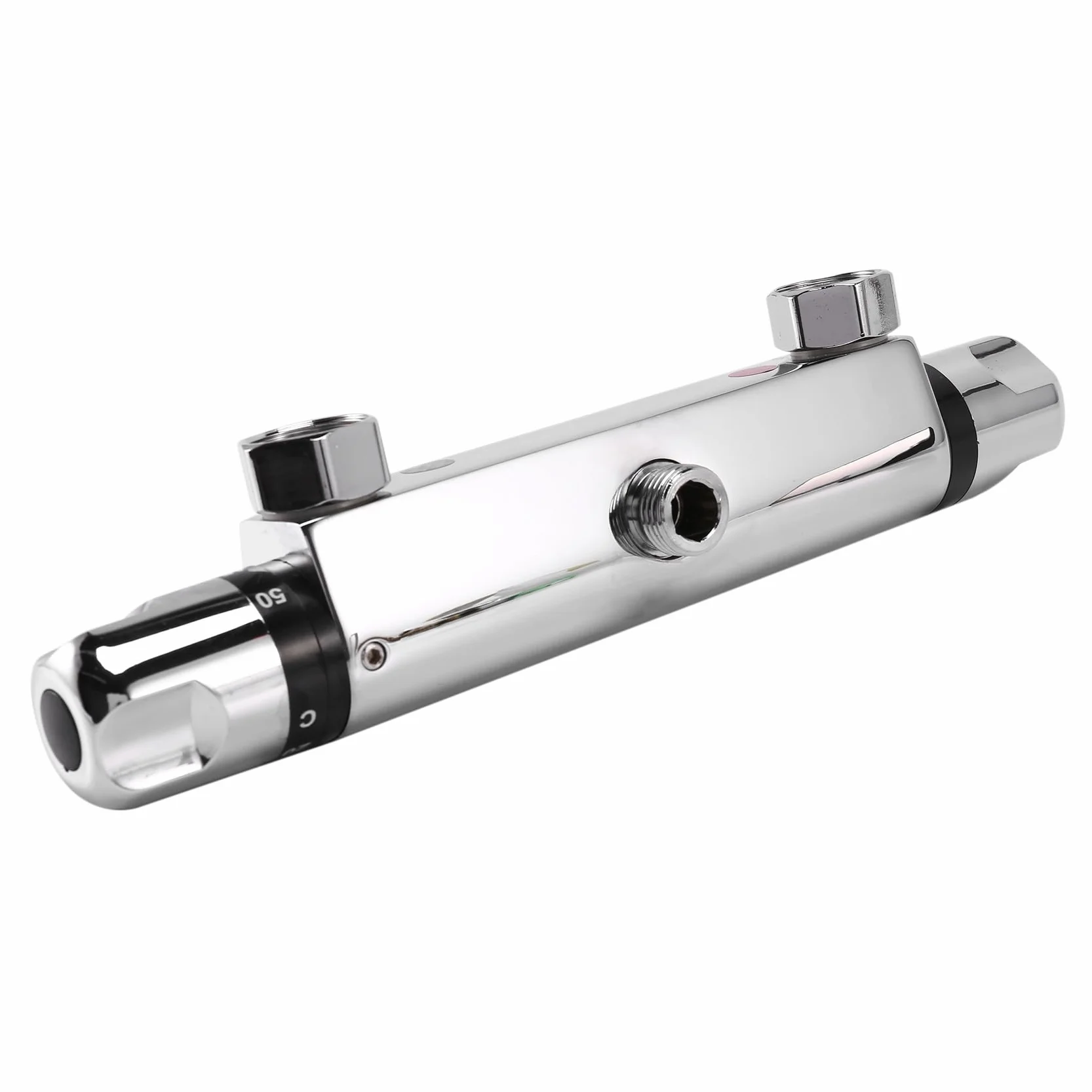 Moderna mezcladora termostática para ducha, grifo antiquemaduras con control de agua fría y caliente para baño, sistema de ducha de temperatura constante, experiencia de ducha elegante y segura