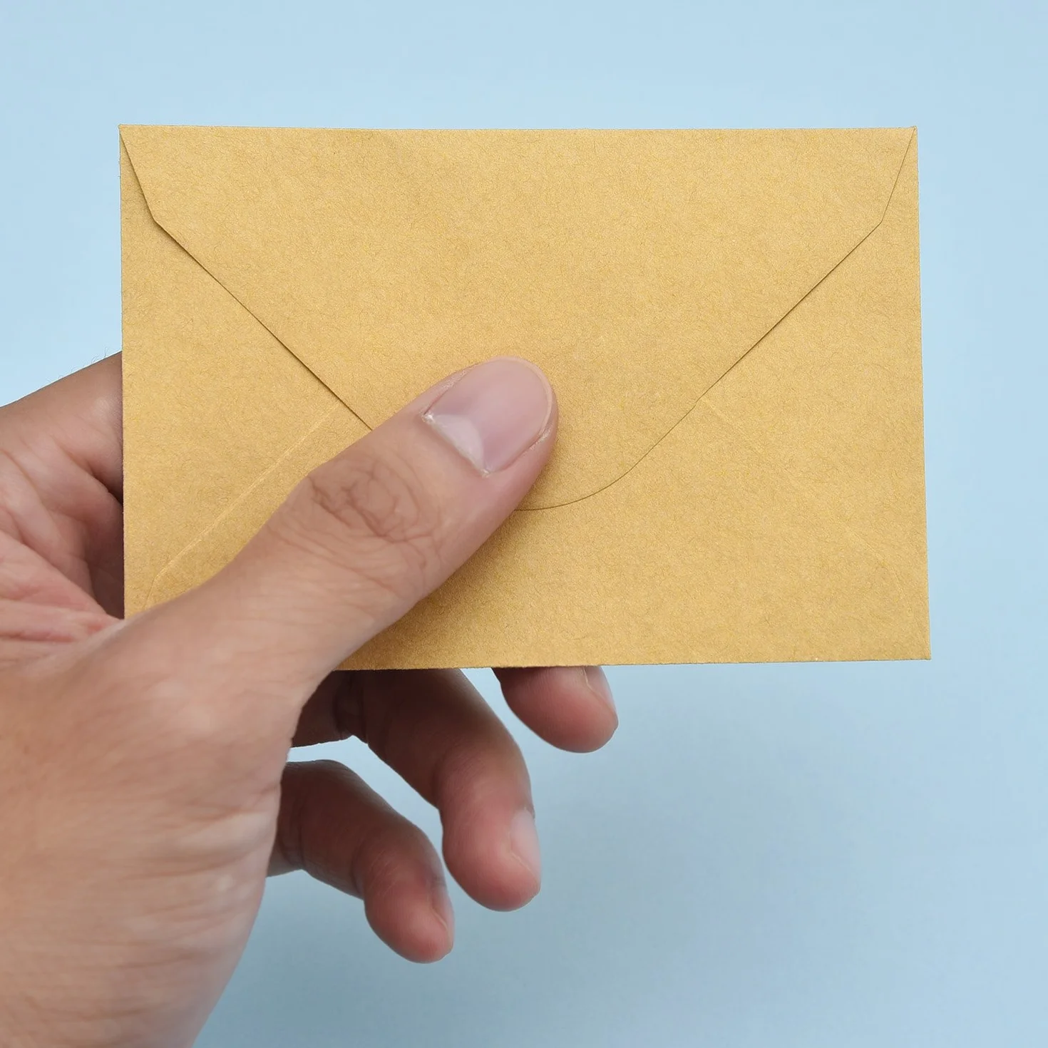 120 Piezas de Mini Sobres de Kraft Sobres de Tarjeta de Regalo Sobre de Tarjeta de Boda Fiesta Oficina Sobres de Aleta Clásica de Piezas Pequeñas, 4,4 x 3 Pulgadas