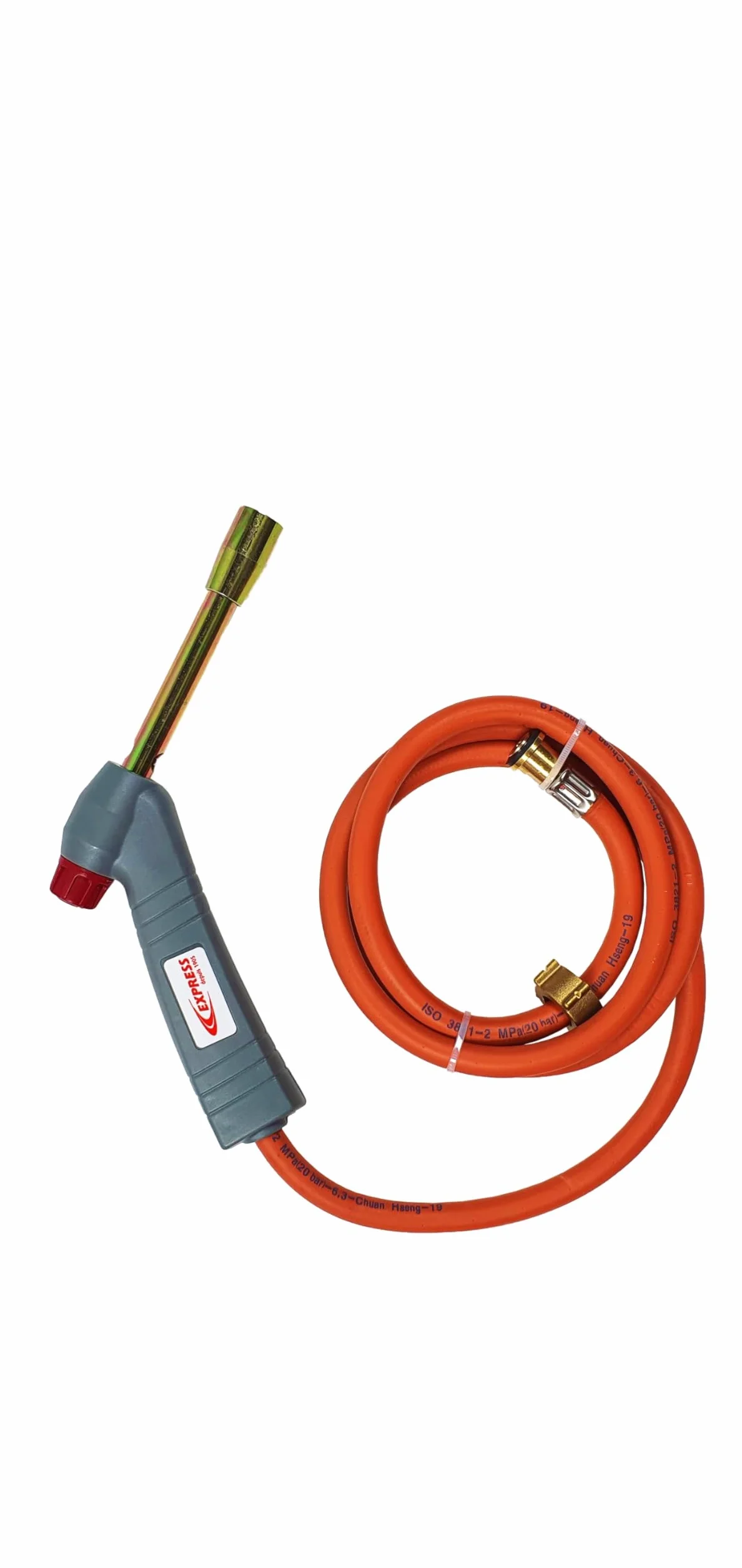 Soplete Gas Butano - Soplete Fontanero Profesional Estandar - Caudal de Gas 312 (g/h) - Potencia 4,3 kW - Quemador de Gas Resistente y Versatil - Quemador de Llama - EXPRESS