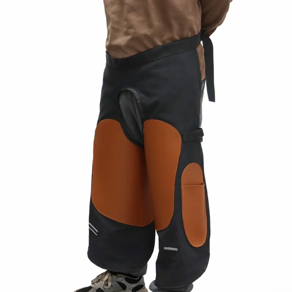 Delantal de herrador ajustable, Delantal de corte de herradura de caballo, Protector de seguridad de soldador resistente al desgaste resistente a las manchas, Equipo de trabajo de cuero reforzado