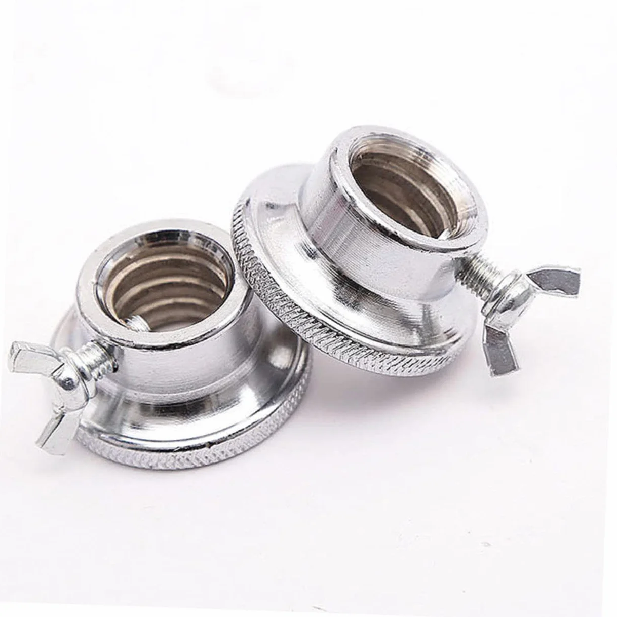 Alipis 4 piezas Collares de Bloqueo para Barra de Pesas Tuercas Hexagonales Antideslizantes Doble Seguro Cierre de Tornillo para Entrenamiento Seguro Gimnasio y Casa