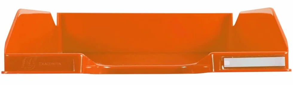 Exacompta Iderama Bandeja de correo naranja glossy