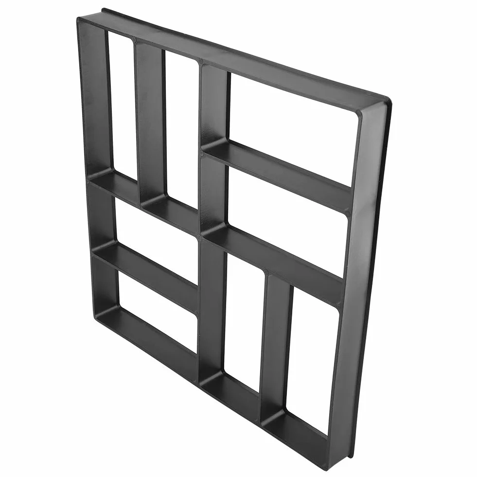 Molde de Hormigón para Pavimento, 40 X 40 X 4 Cm Molde de Hormigón, Pavimentadora de Bricolaje para Césped, Camino de Entrada, Patios Traseros, Molde de Cemento para Patio