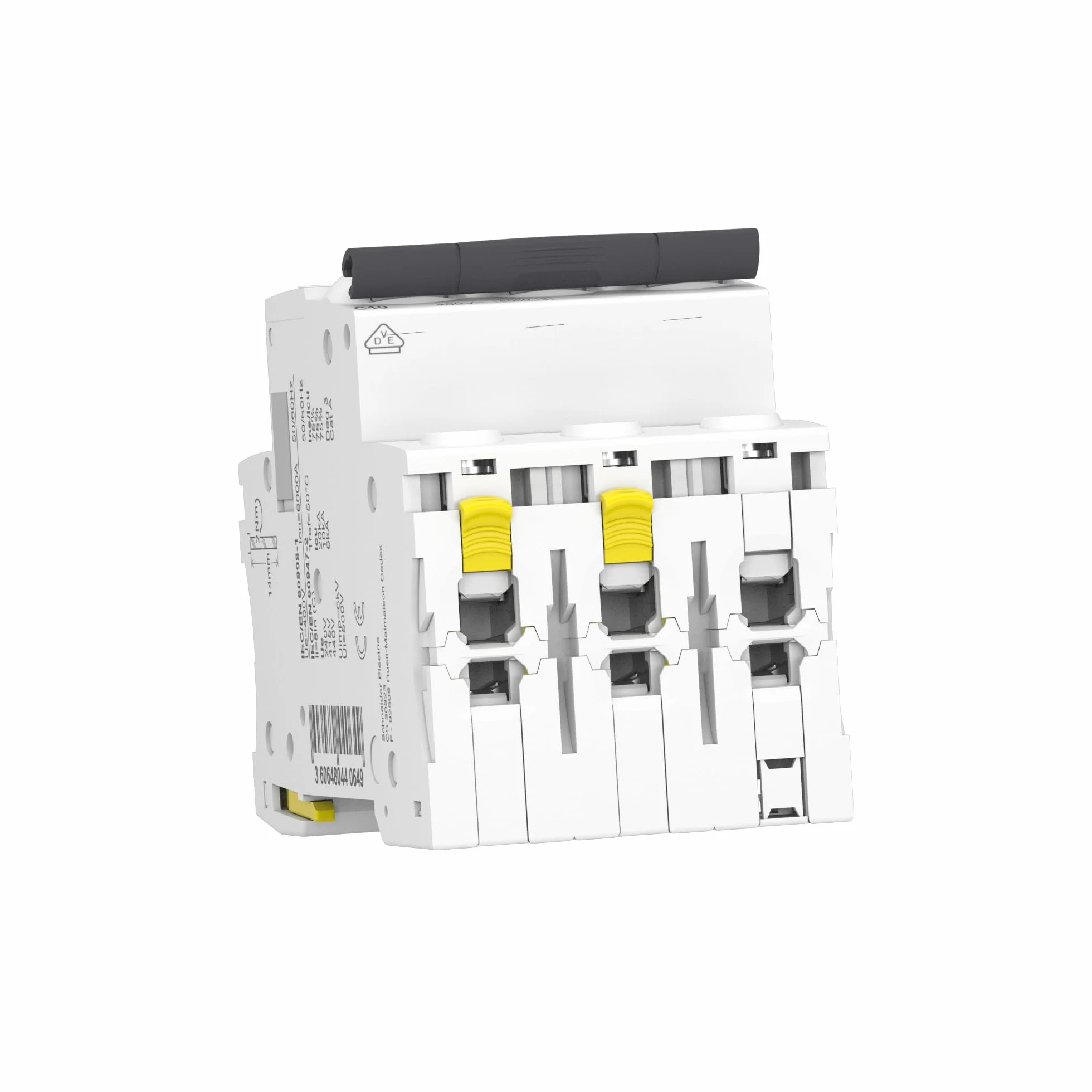 Schneider Electric - ACTI9 IC60N 3P 10A C Miniature Circuit B