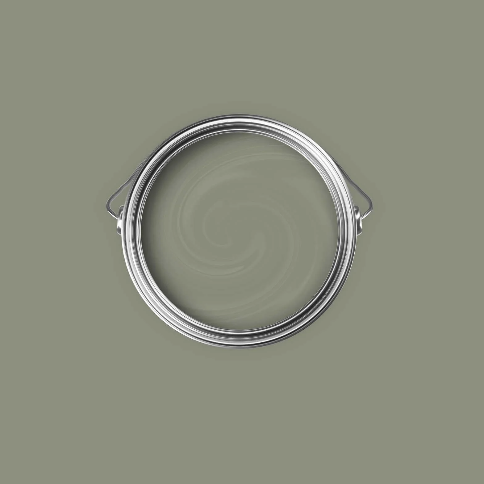 Luxury - Pintura de pared (2,5 L), color gris, verde oliva
