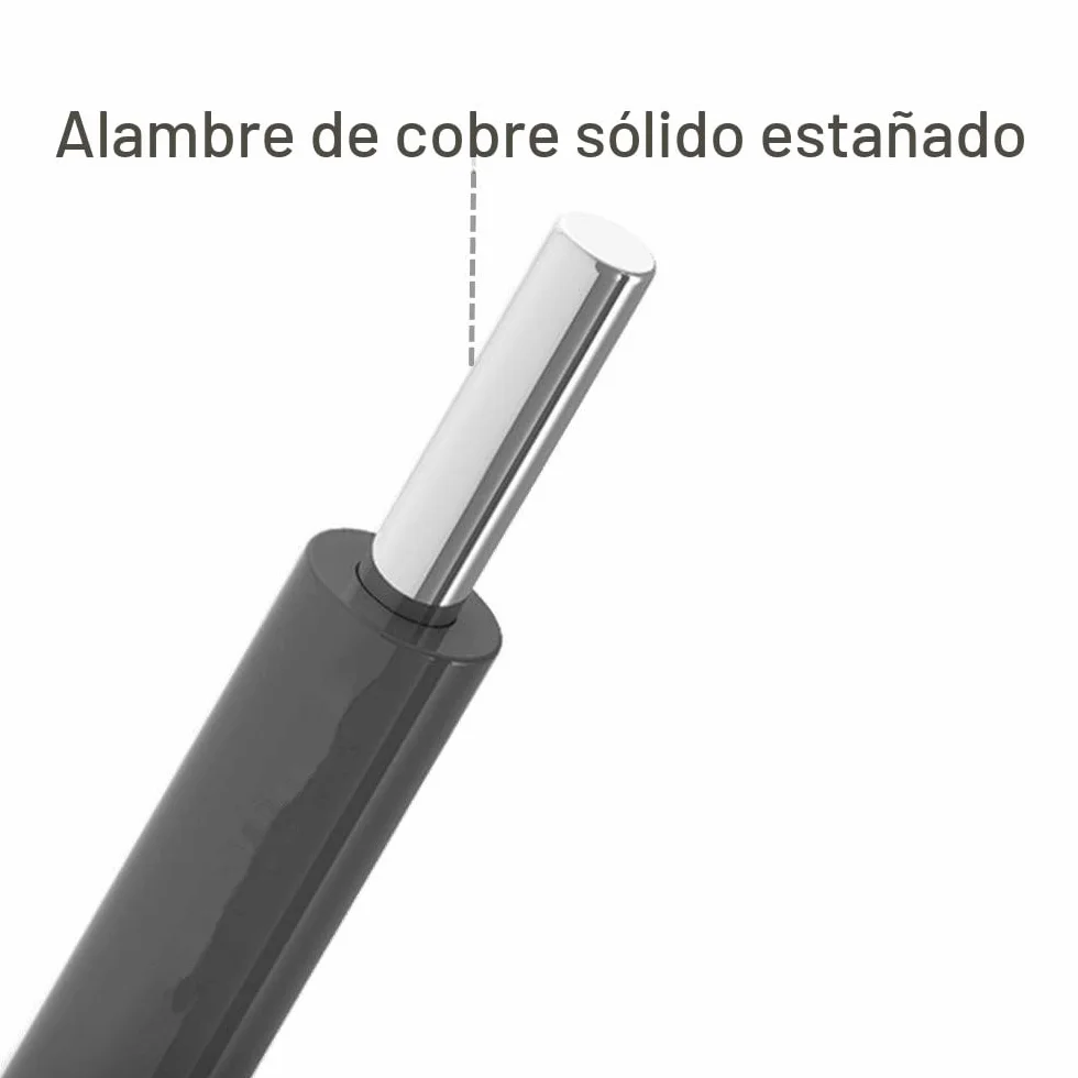 TUOFENG 22 awg Cable sólido, Juego de cable sólido （6 carretes de 9 metros de diferentes colores） Puente de cable de puente de calibre 22 Cable de conexión