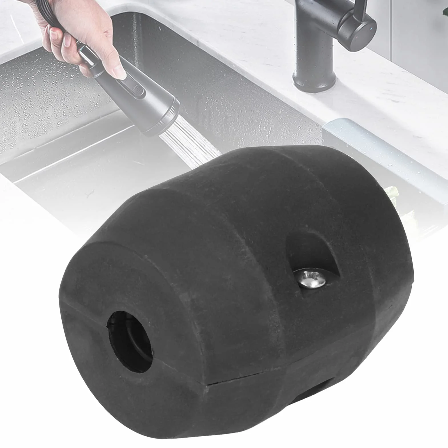 Peso del grifo, tubo de manguera, peso de manguera, grifo de cocina, lavabo, peso del grifo extensible, pieza de repuesto, accesorio de grifo, bola de gravedad,